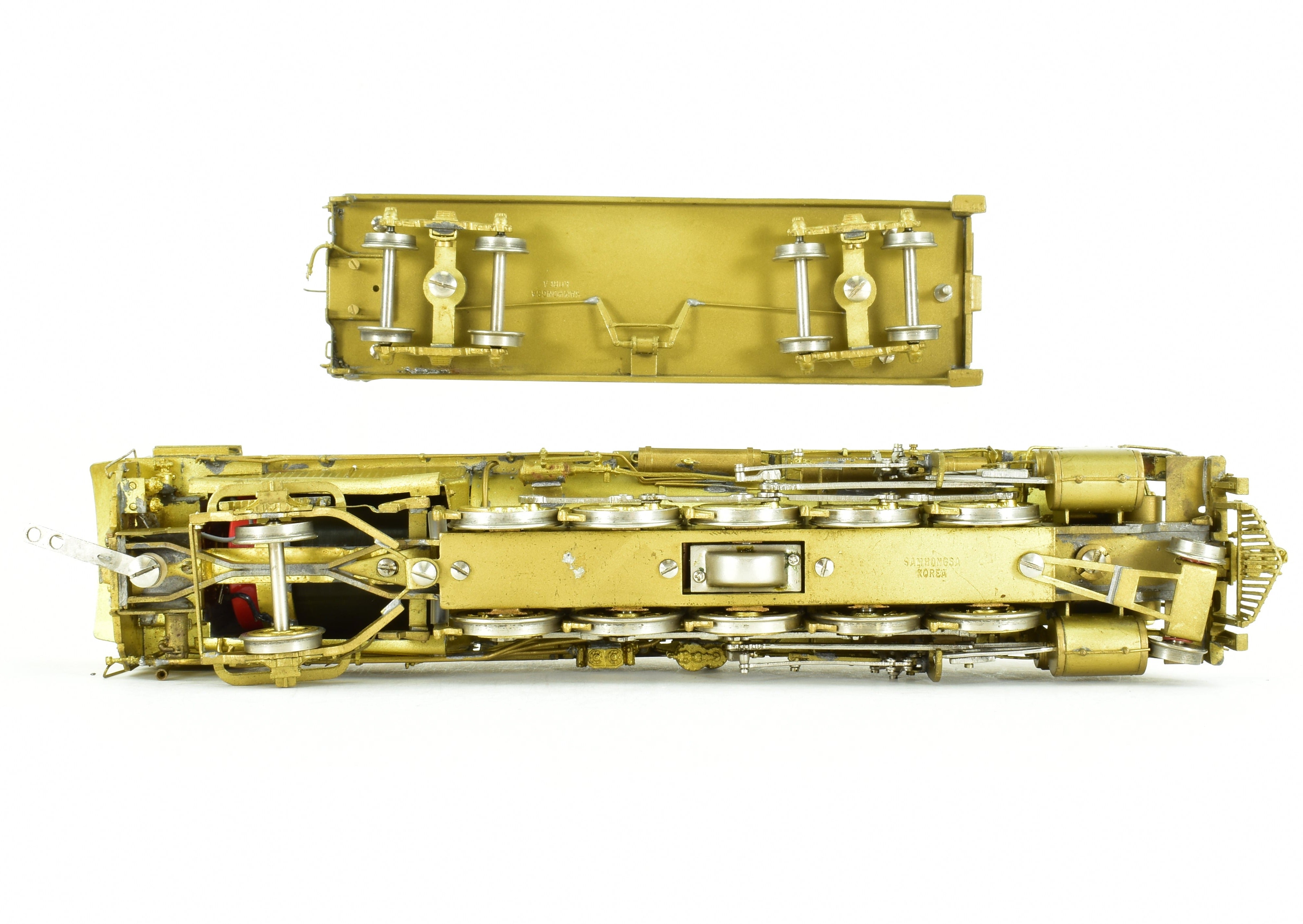 HO Scale Brass Key Imports C&S - Colorado & Southern 2-10-2 Santa Fe Model Train