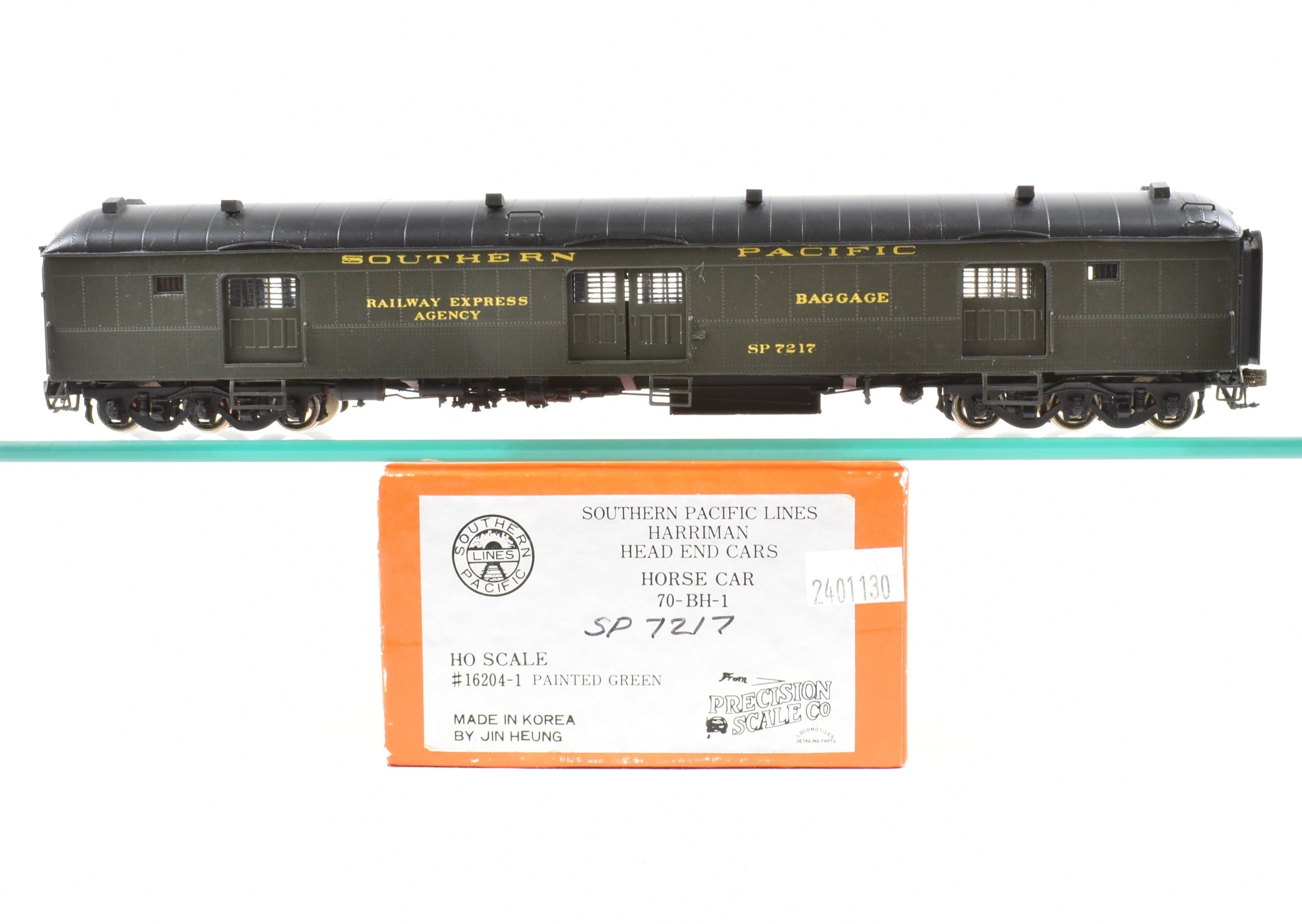 HO Brass Precision Scale Co. Southern Pacific Harriman Horse Car 70-BH-1 #7217