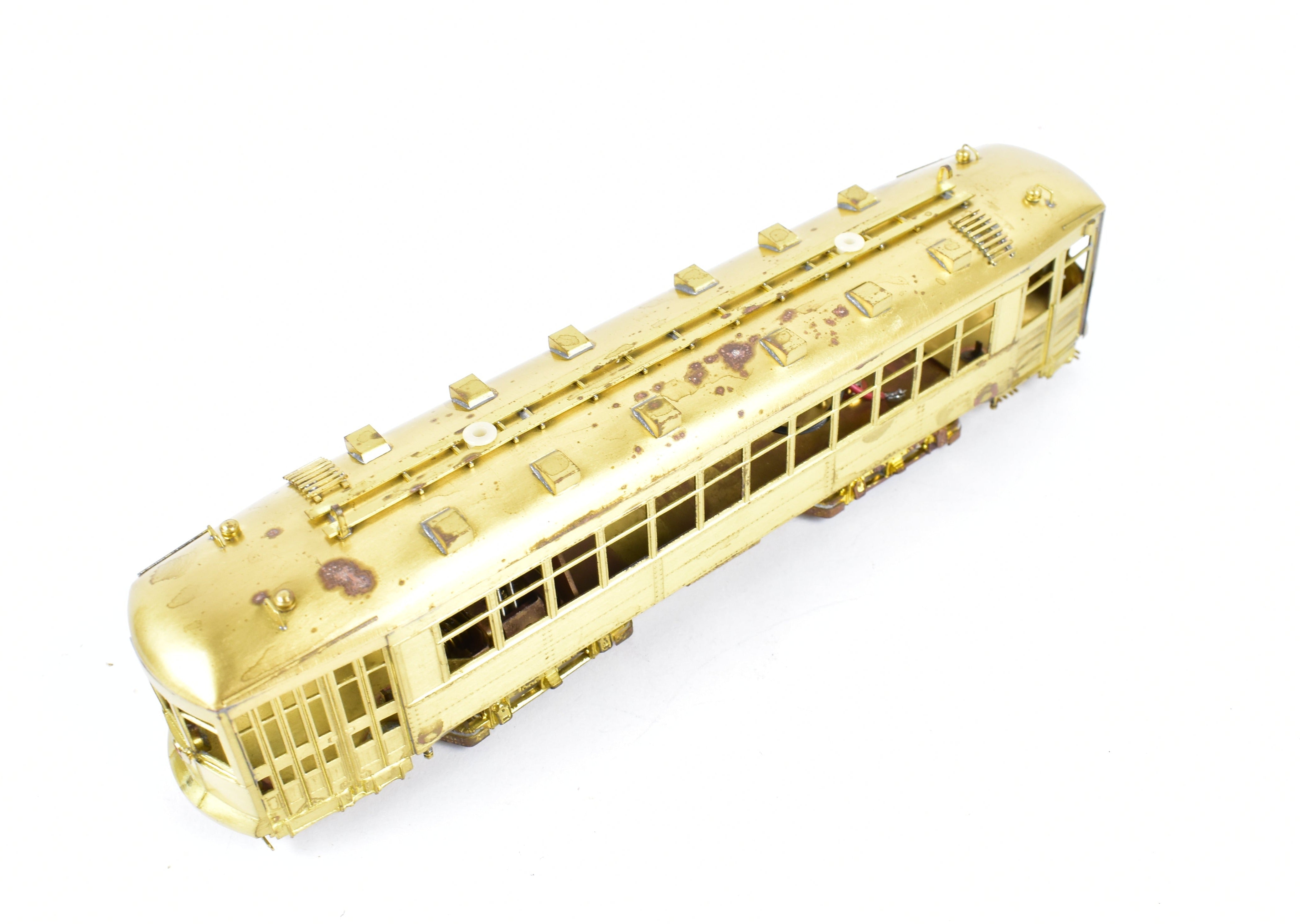 HO Scale Brass Chicago Surface Lines Two - Man City Car Model 345 - 2 by Fairfield Models