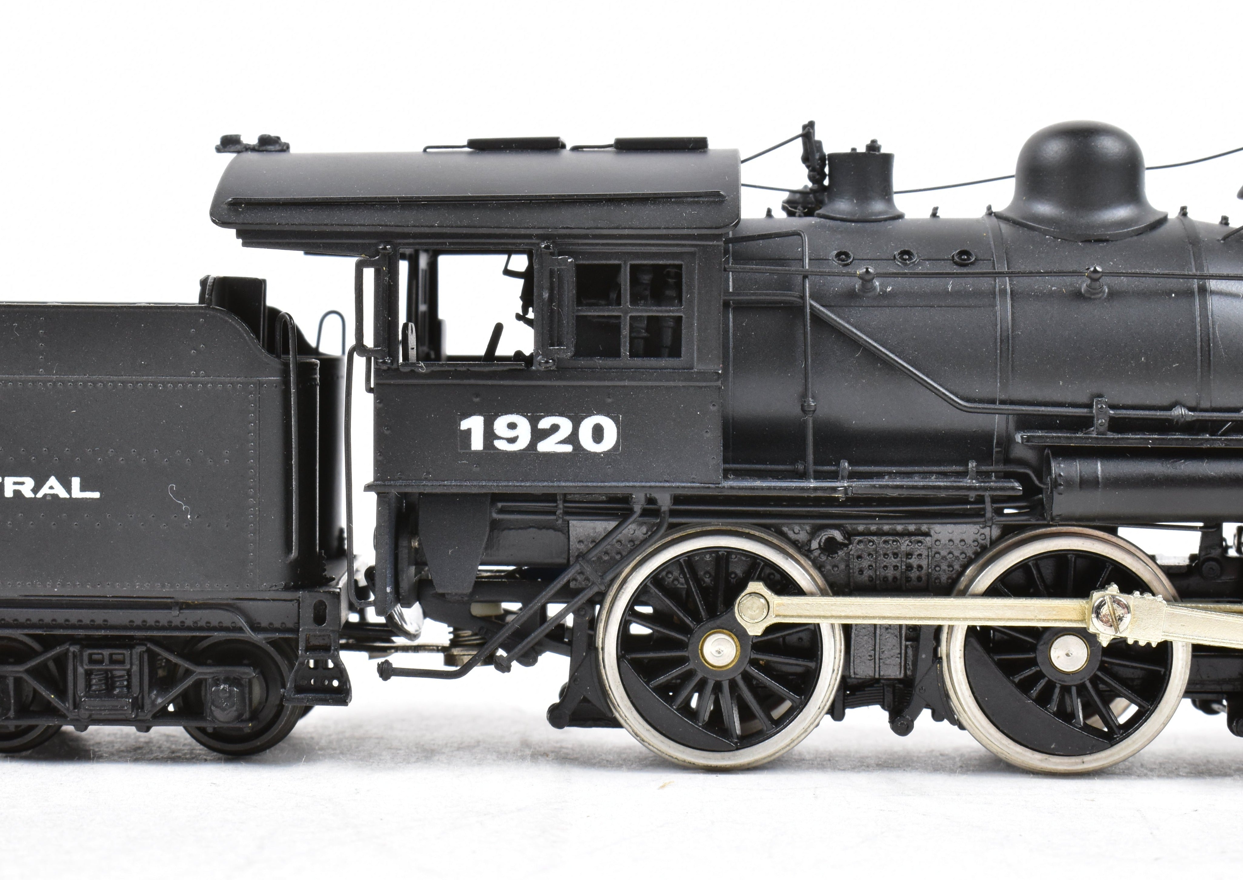 HO Scale Brass Model Train Key Imports from NYC - New York Central E-1D 2-6-0 Mogul Locomotive with Factory Painting
