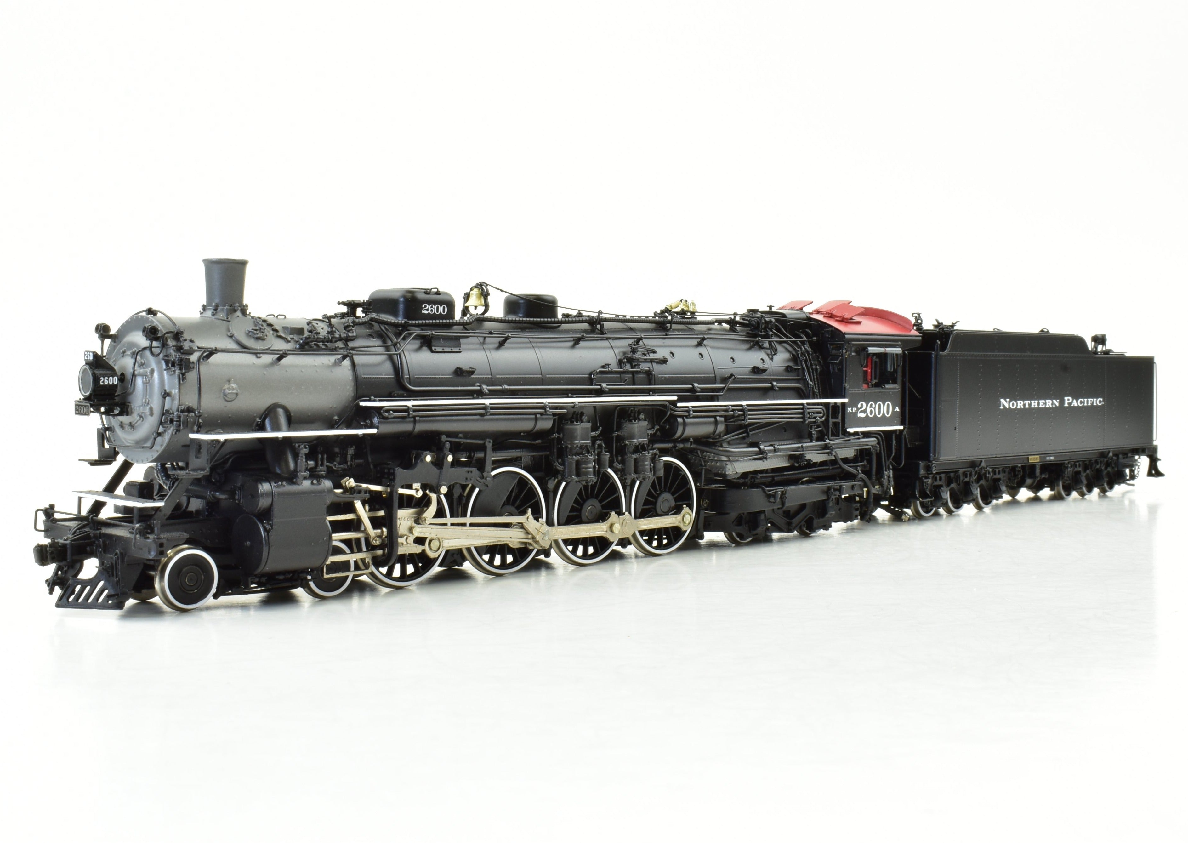 HO Brass W&R Enterprises NP Northern Pacific Class A 4-8-4 V2 FP #2600 Model