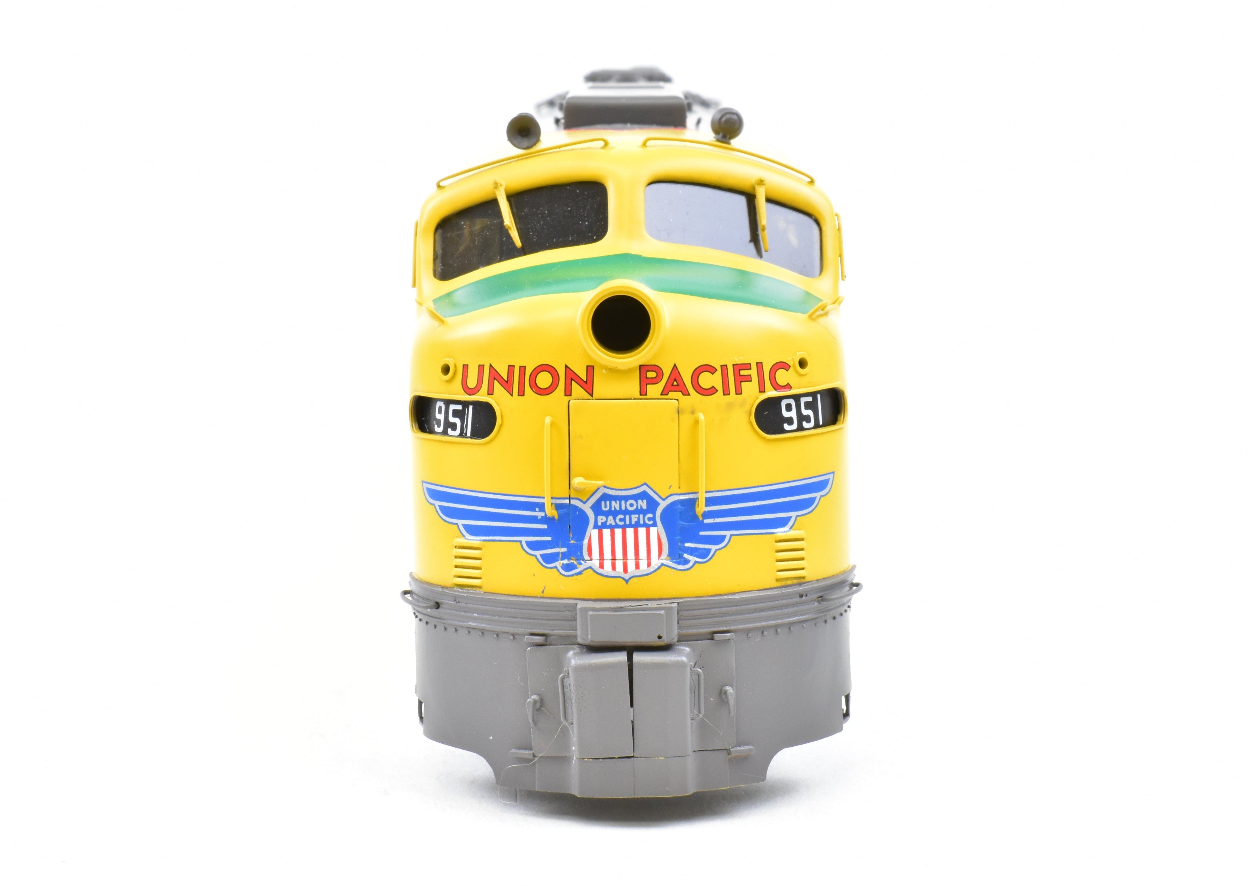 S Scale Brass Union Pacific (UP) EMD E8/9 A-Unit Model by River Raisin Models with Factory Painted Finish