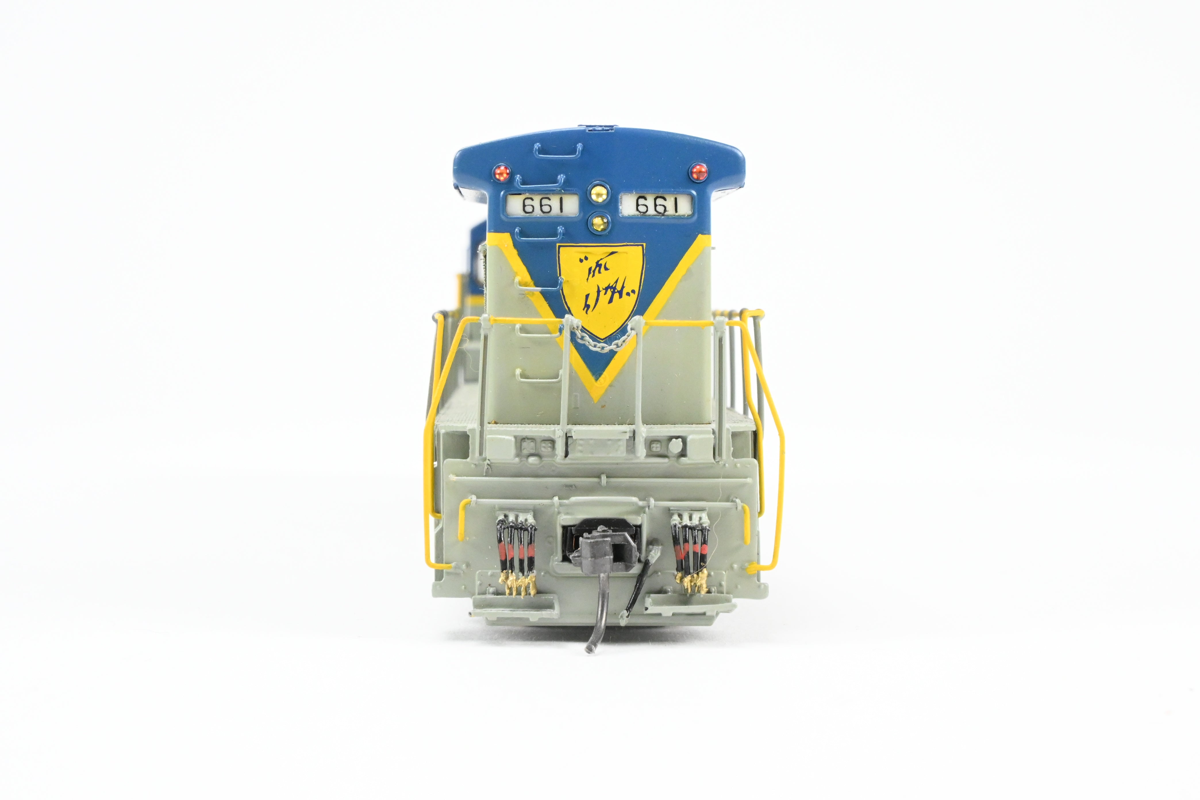 HO Scale Brass Locomotive Model - Overland Models Inc. Custom Painted Delaware & Hudson GE U33C No. 661