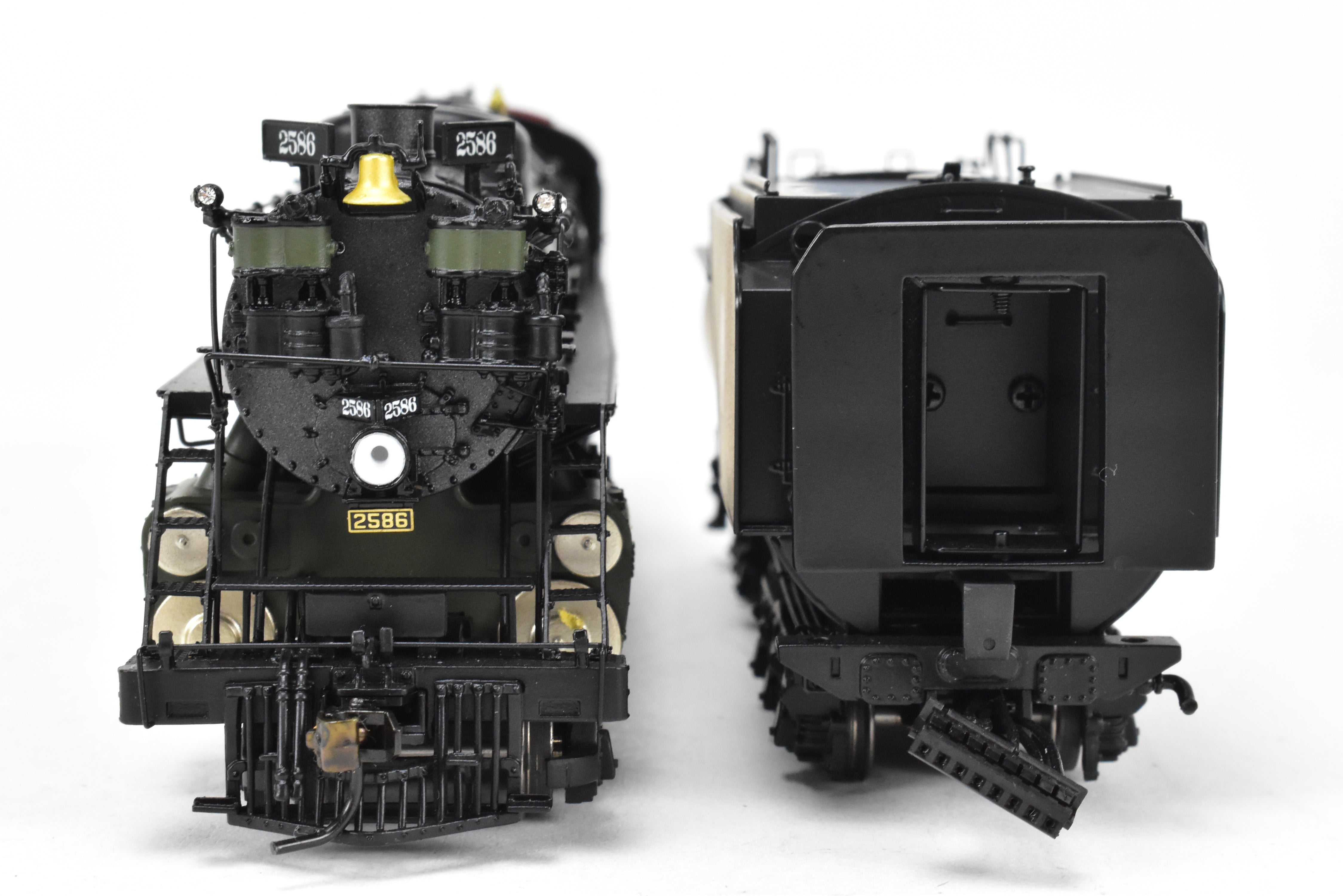 HO Scale Brass Hybrid BLI Great Northern S - 2 4 - 8 - 4 FP 2586 with DCC and Sound