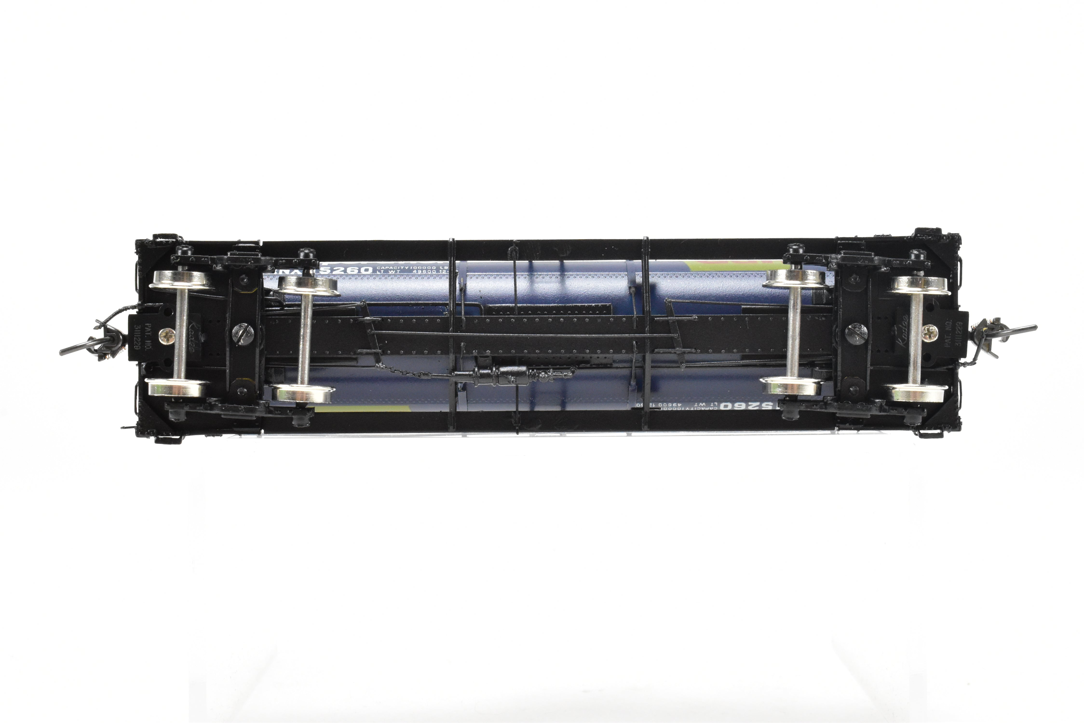 HO Scale Brass Model Train Tank Car by Overland Models, Inc. (OMI) - Union Tank Lines 10,000 Gallon UTLX FP for Gulf Oil Company