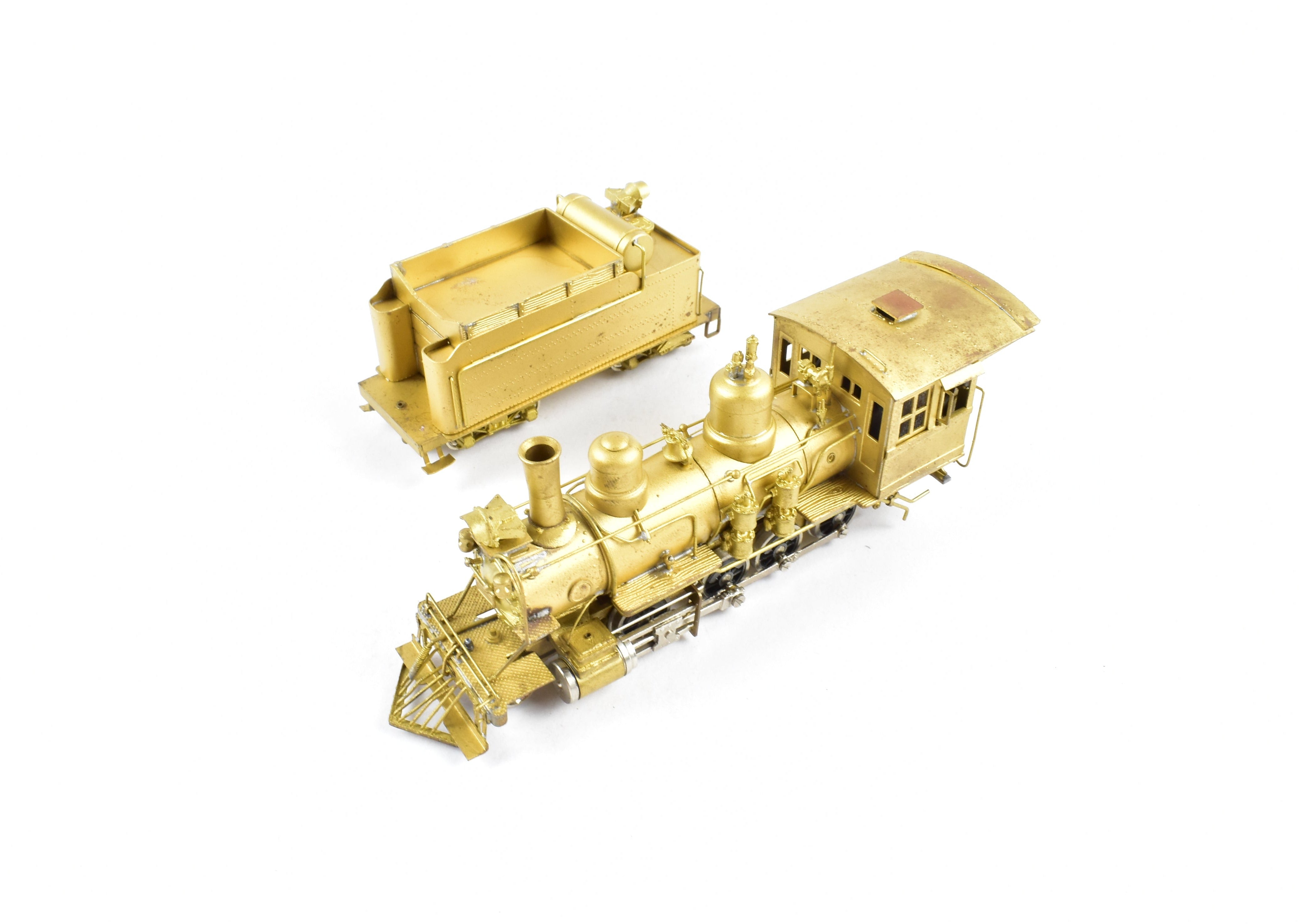 HOn3 Scale Brass Model of Balboa's Denver & Rio Grande Western C-19 2-8-0 Locomotive