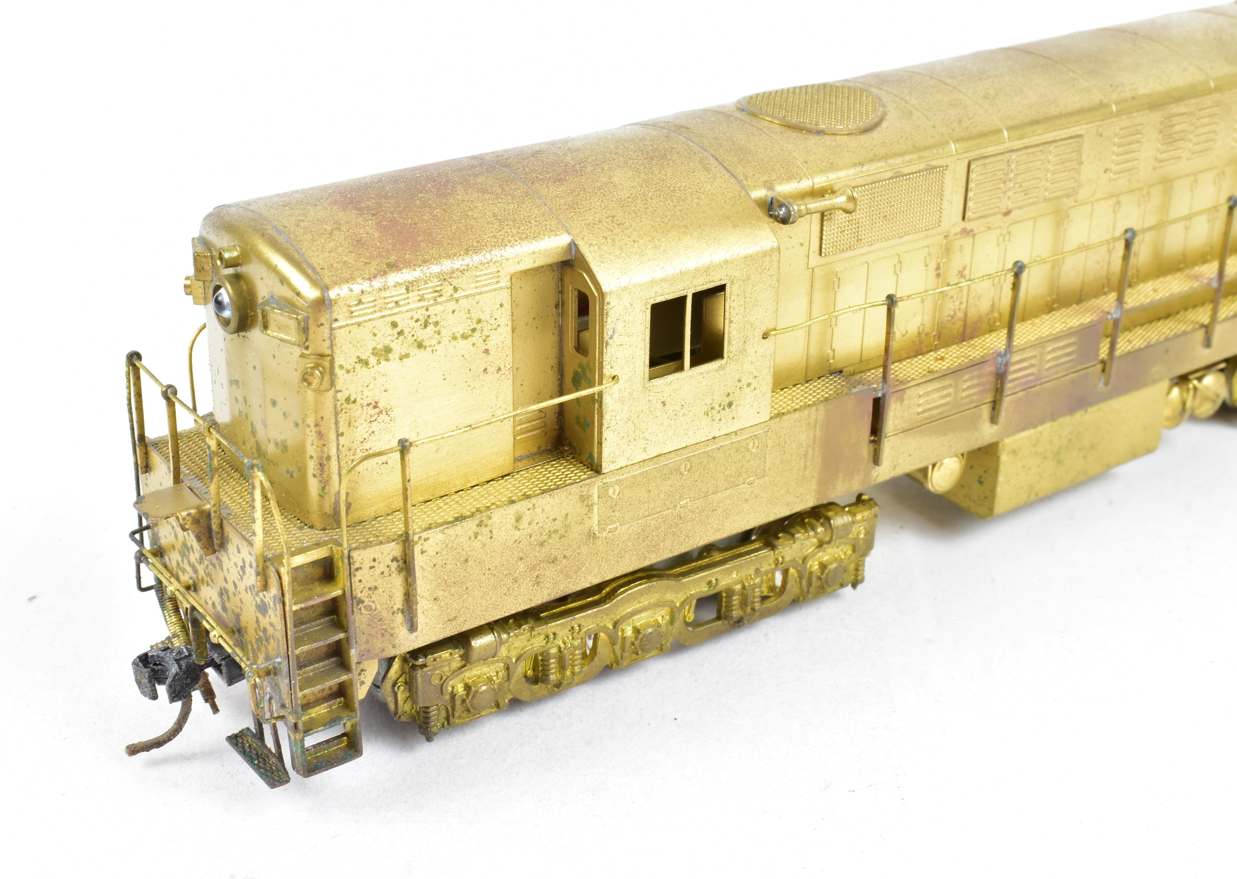 1969 HO Brass Red Ball Fairbanks Morse FM H - 24 - 66 Trainmaster Model
