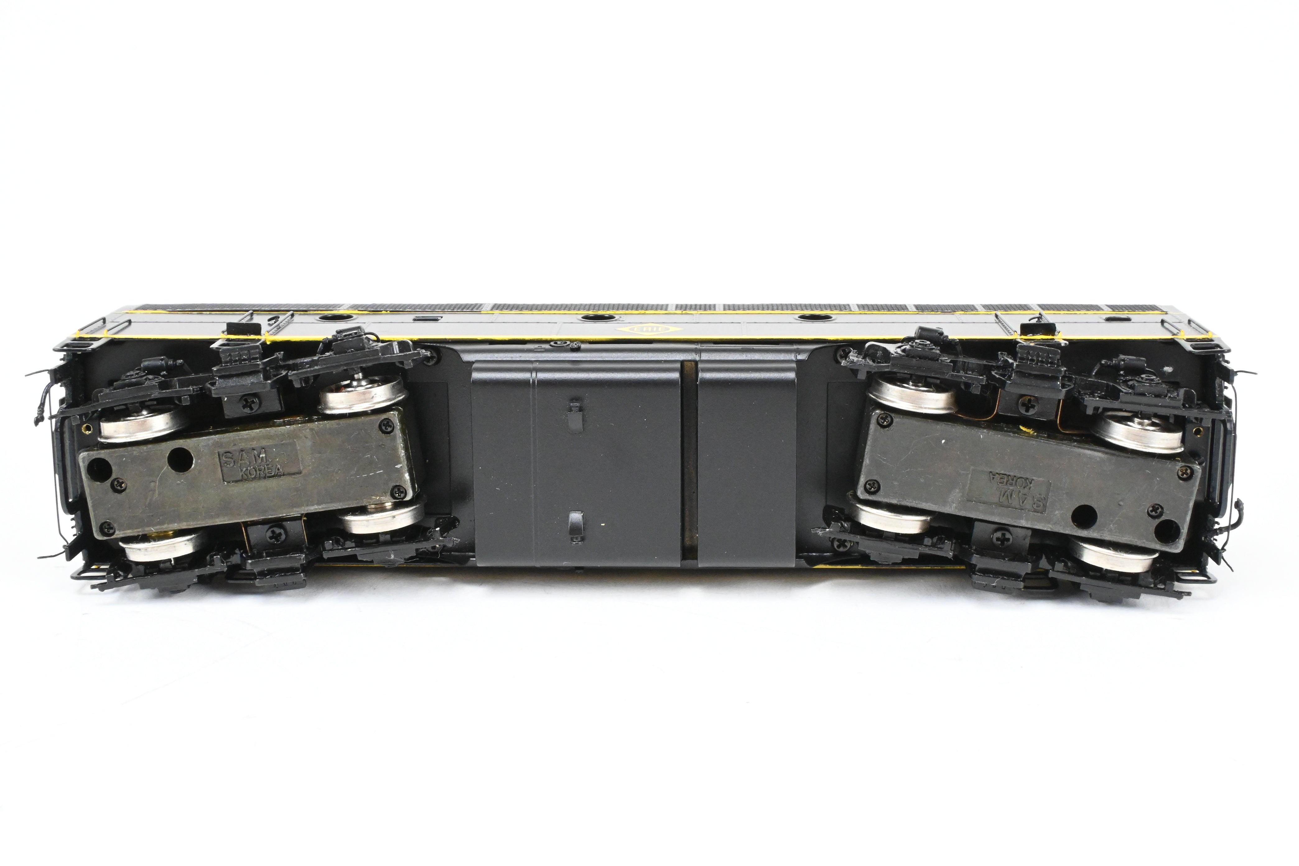 HO Scale Brass Erie Railroad EMD F3A/F3B/F3A 1500 HP Phase II/III FP Set by Oriental Limited