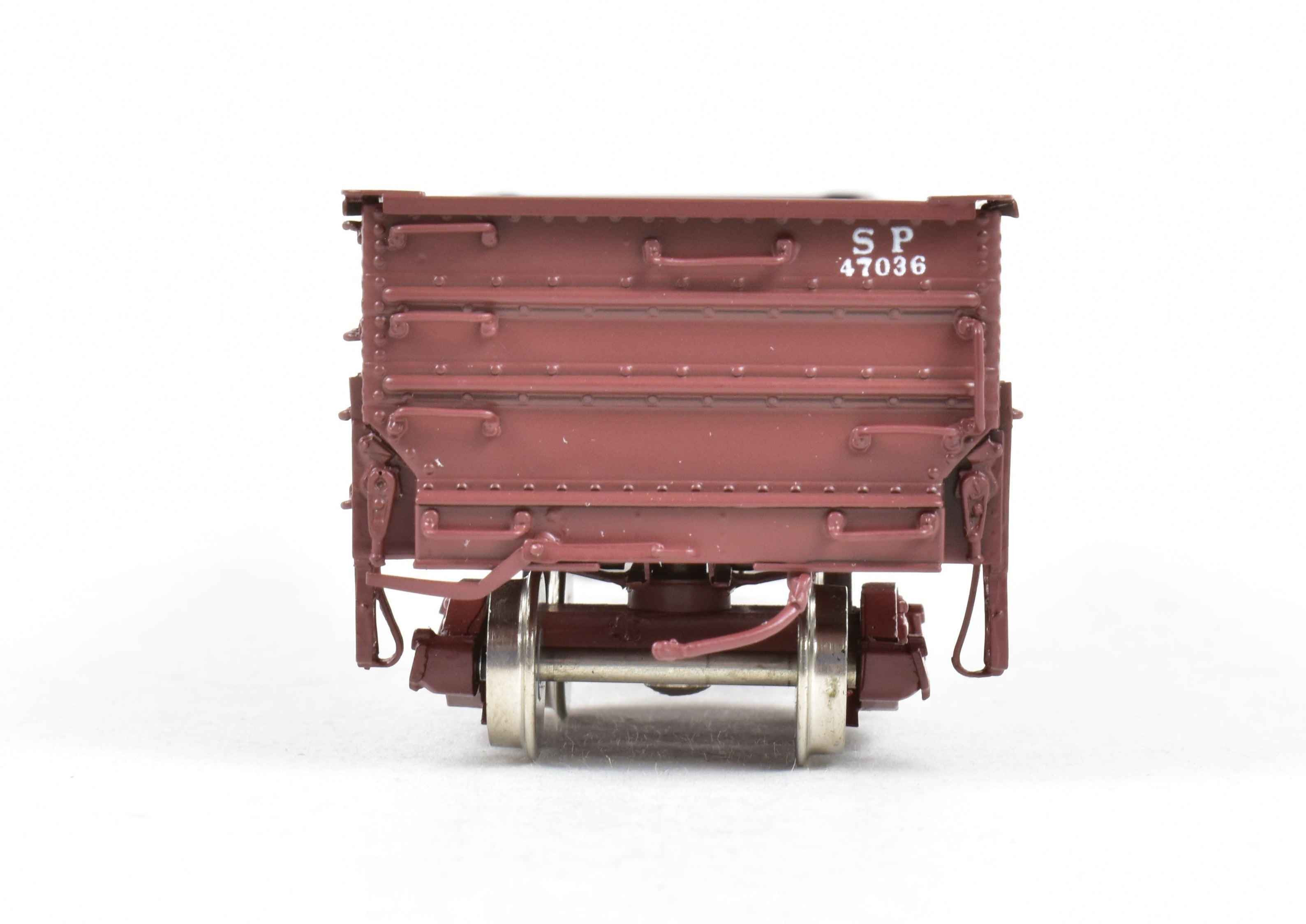 1940s HO Scale Brass Southern Pacific G50 - 9 Drop Bottom Gondola by Challenger Imports