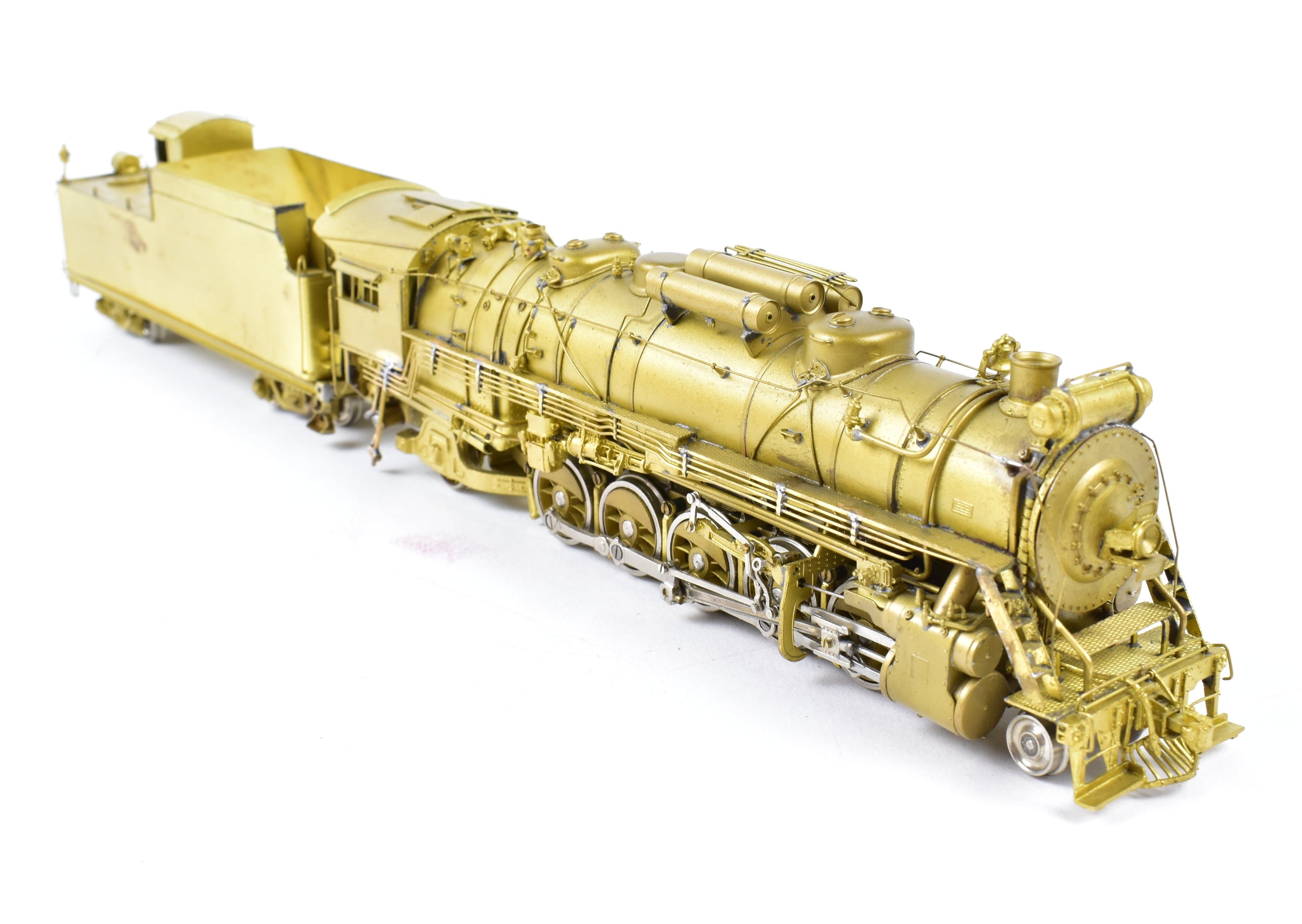 HO Scale Brass Key Imports DM&IR - Duluth Missabe and Iron Range Class 2 - 10 - 2 Santa Fe Model in As - Is Condition