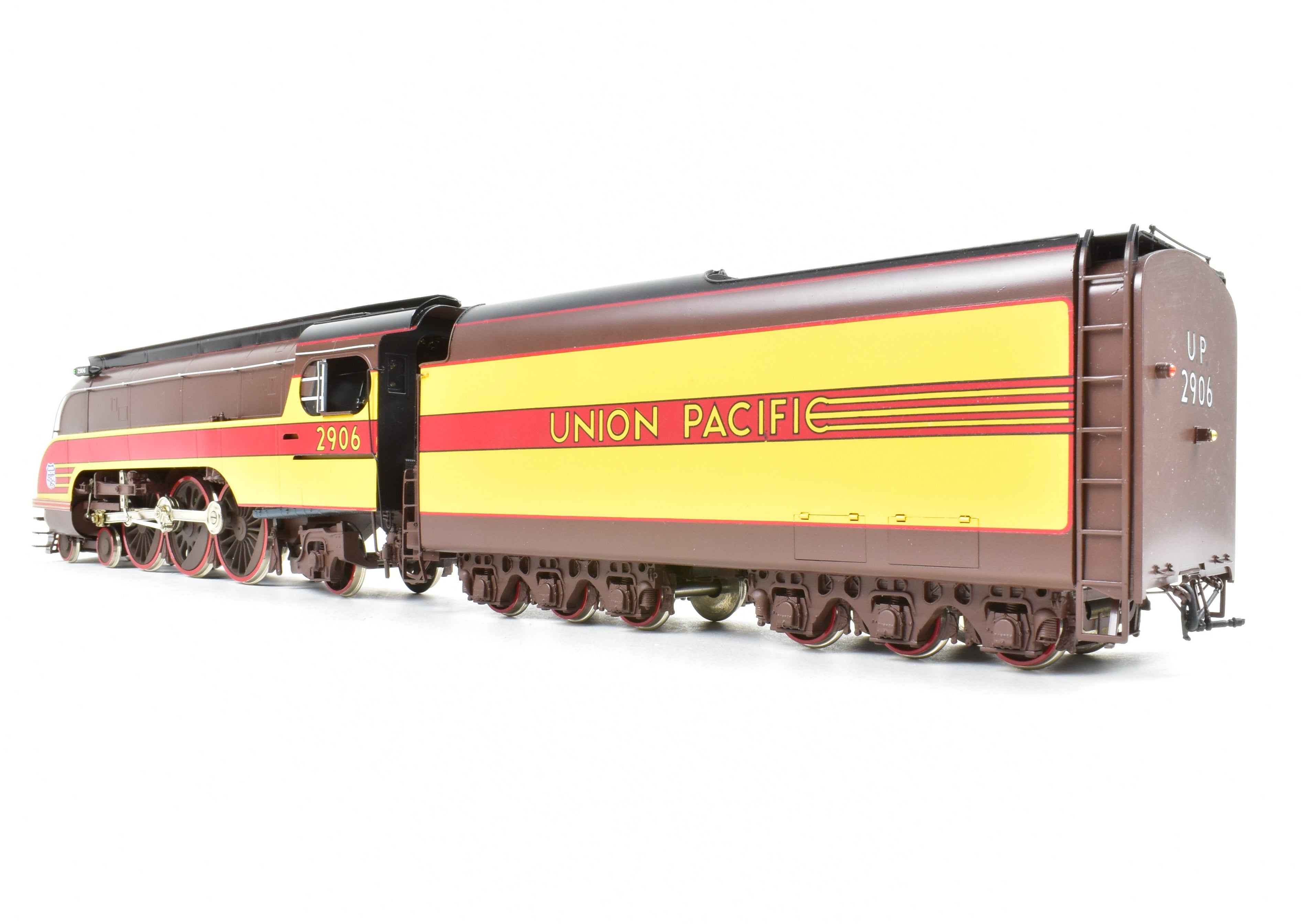 O Scale Brass Model Train - Overland Models, Inc. Union Pacific 2906 4-6-2 Streamlined Forty-Niner Factory Painted by OMI