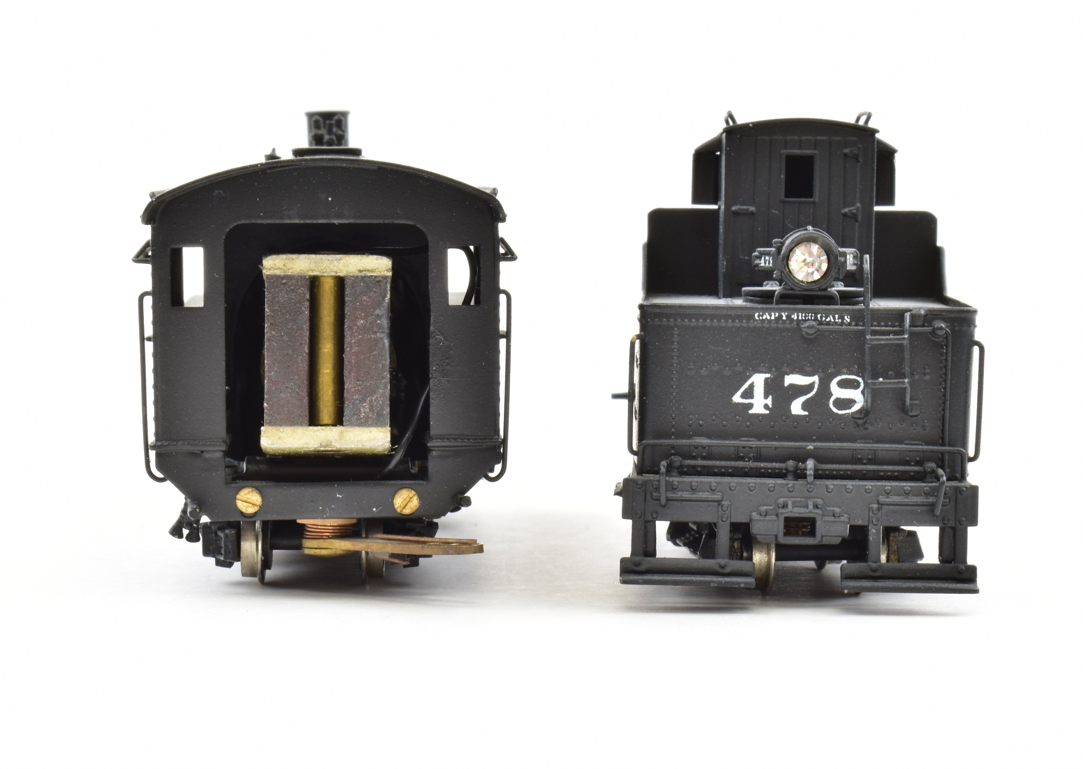 HOn3 Brass PFM - United D&RGW Denver & Rio Grande Western K - 28 2 - 8 - 2 Custom - Painted Locomotive #478