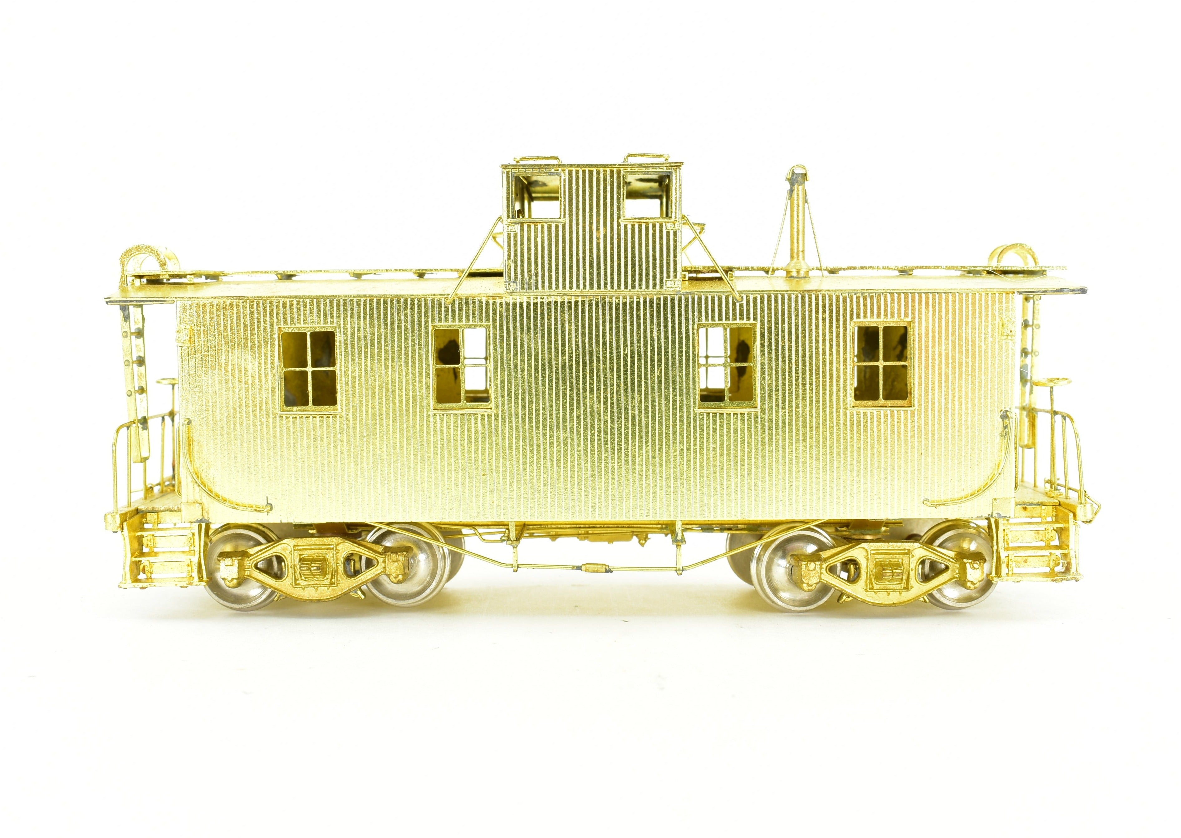 HO Scale Brass Alco NYC - New York Central 28' Wide Cupola Wood Caboose Model
