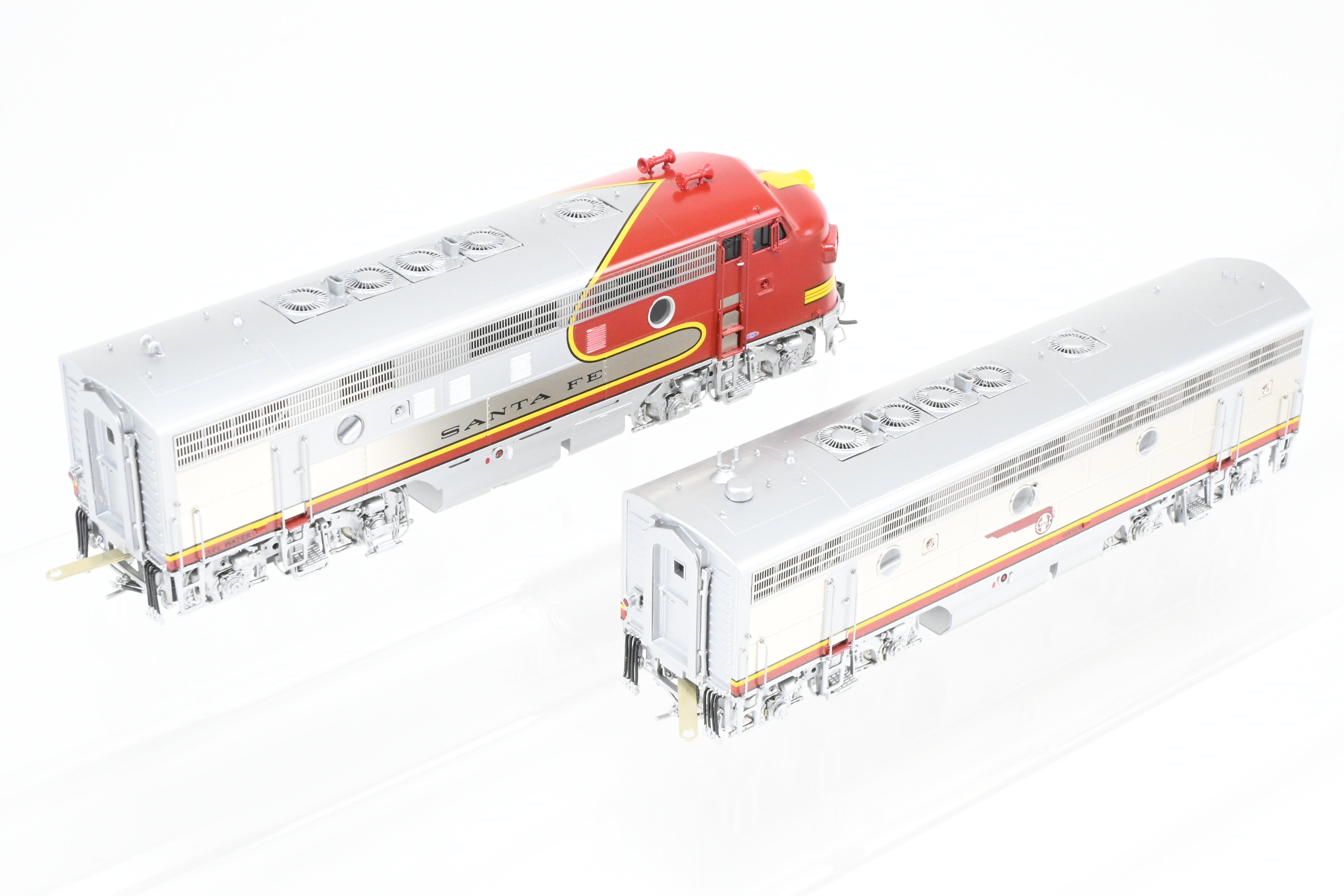 Challenger Imports ATSF Santa Fe Passenger Service HO Brass EMD F7 A/B/B/A Set