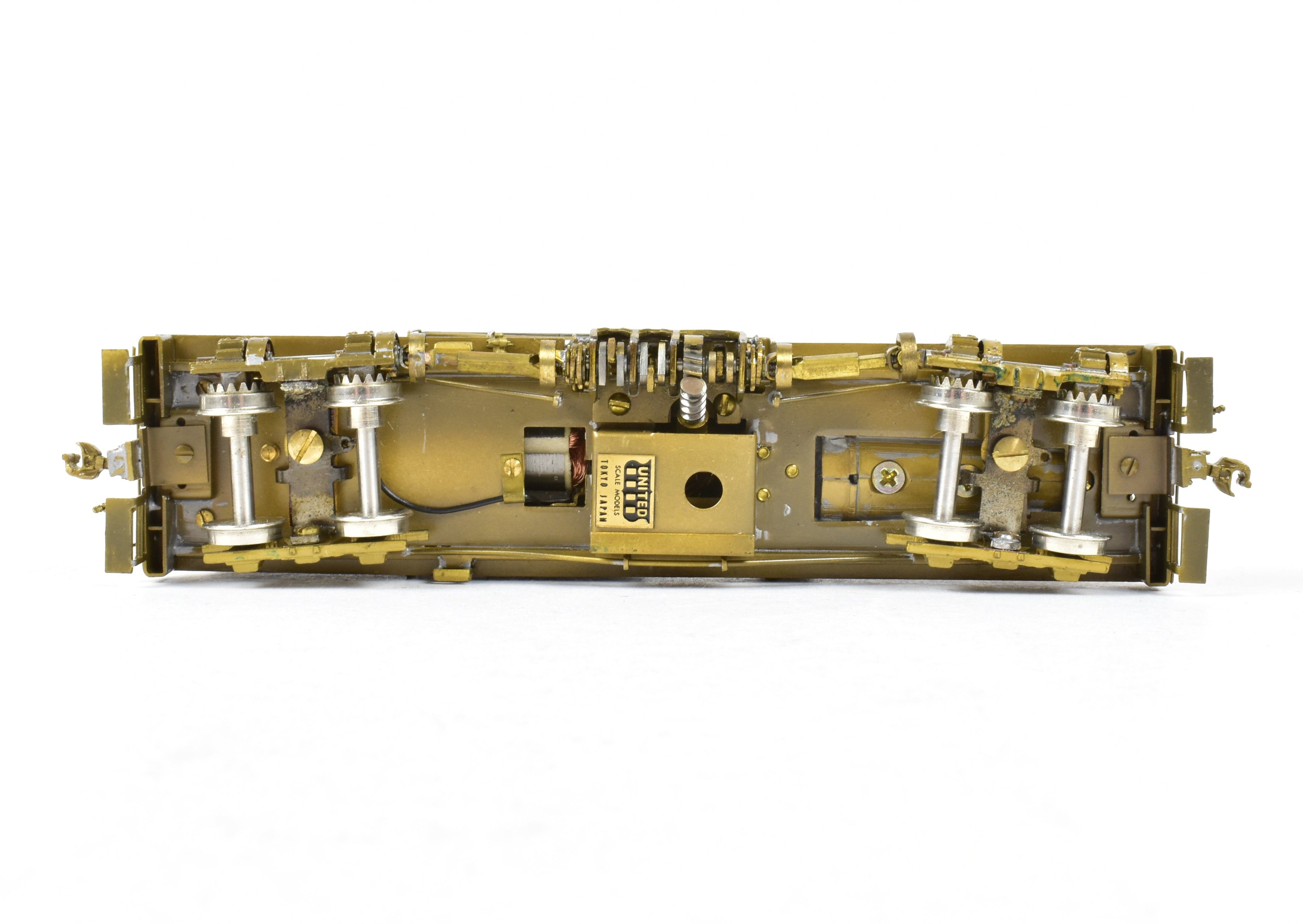 HO Scale Brass PFM - United 2-Truck Class B Shay Geared Locomotive Model for Logging Roads from the 1977 Production Run