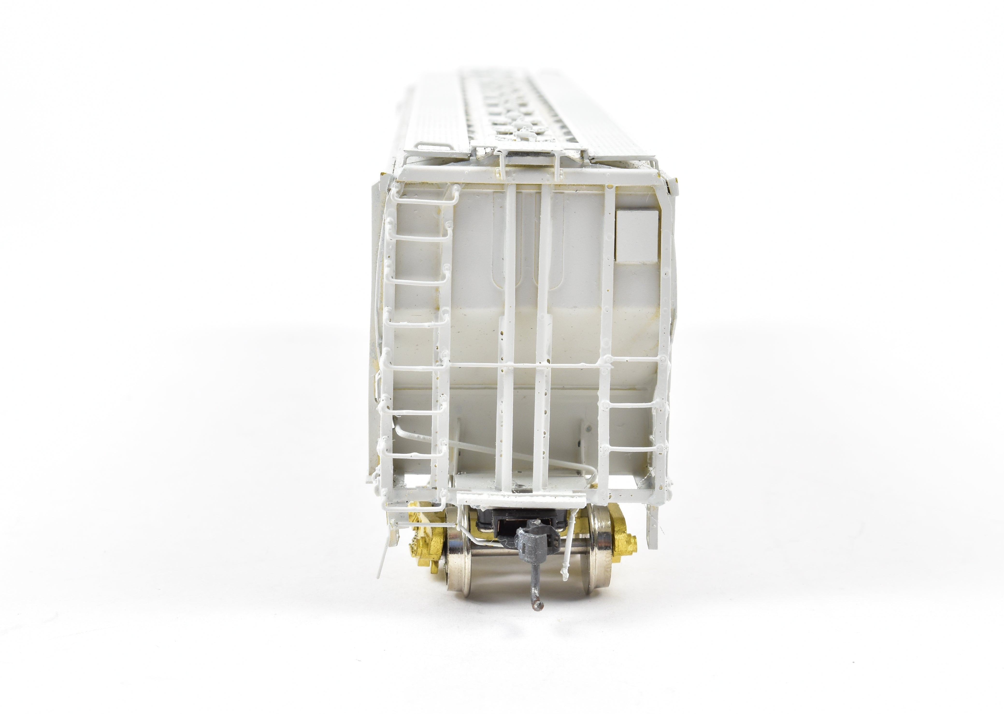 HO Brass OMI Richmond Covered Hopper 5800 Cubic Ft - Partially Painted