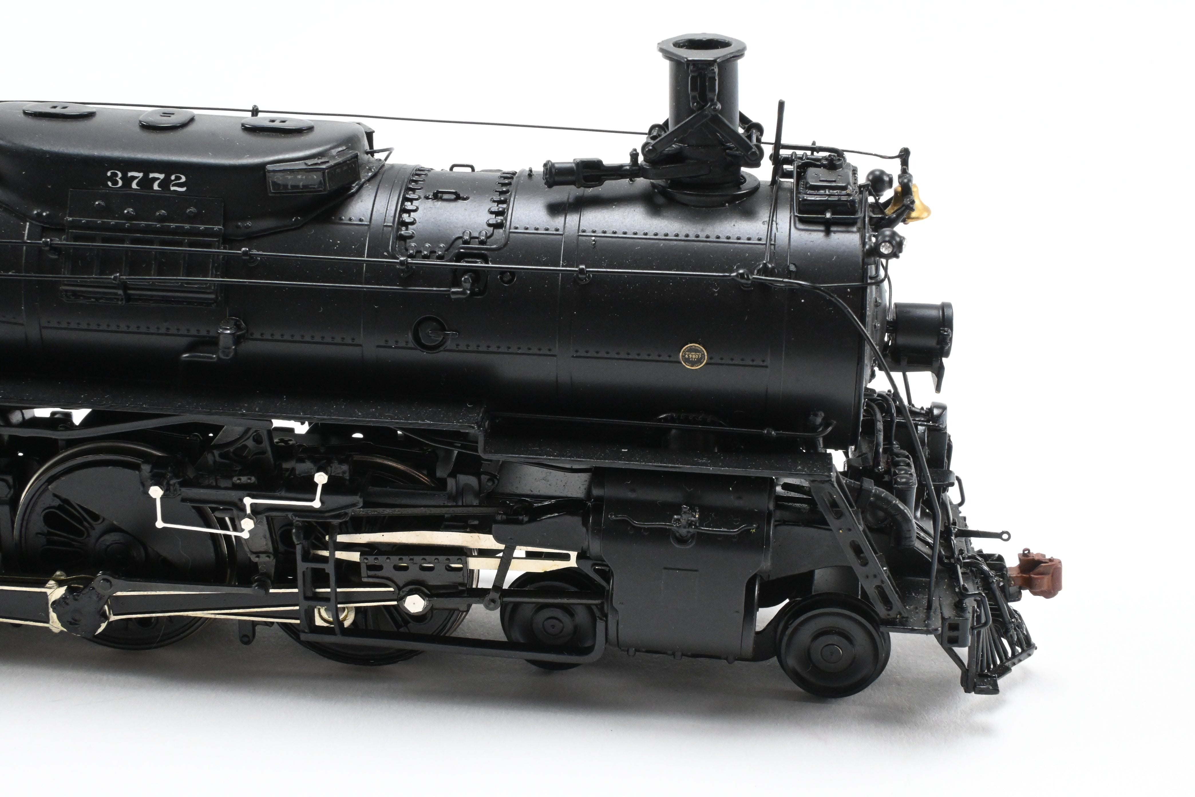 HO Brass Hallmark ATSF Santa Fe 3765 Class 4-8-4 Modernized FP Model #3772