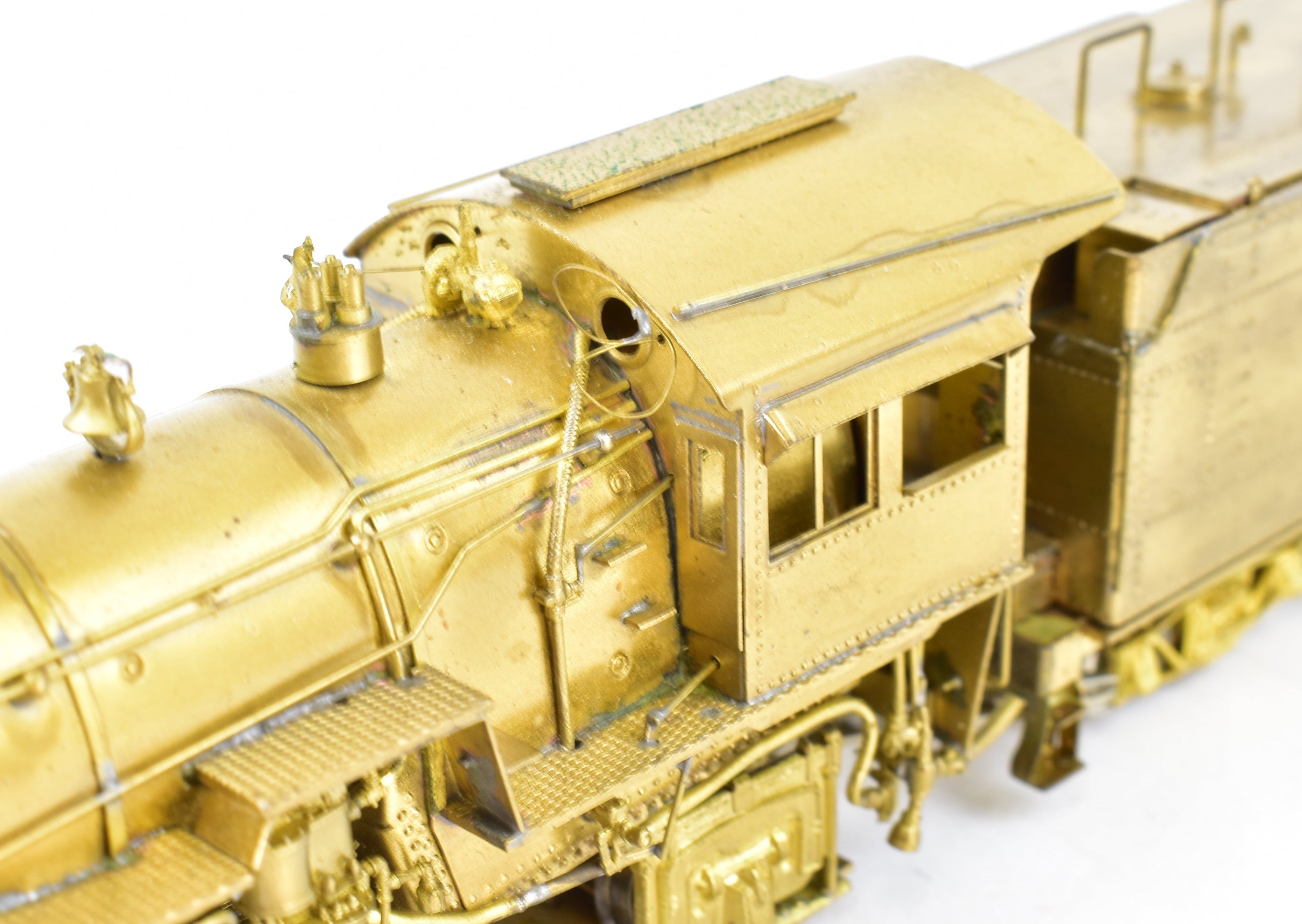 HO Scale Brass Balboa ATSF - Santa Fe 2-6-2 Prairie Class Steam Locomotive Model 1812 with Mild Foam Damage
