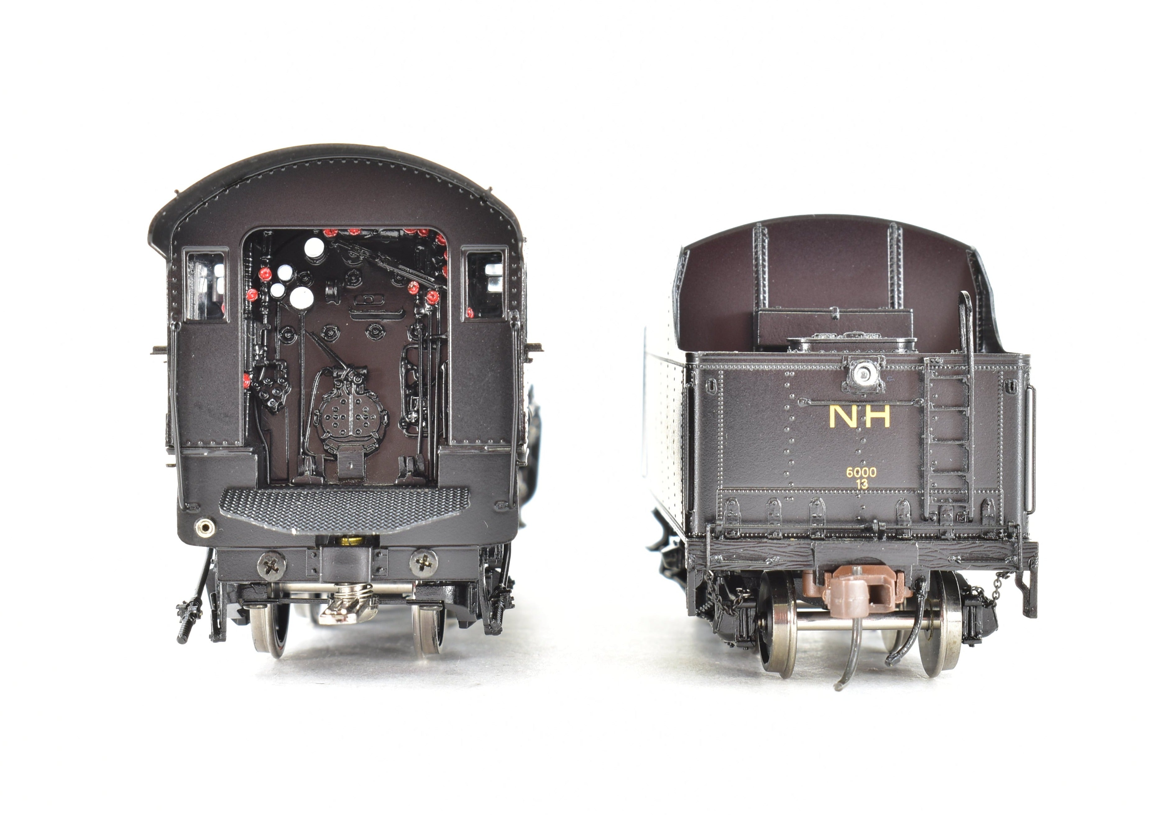 HO Scale Brass Crown Custom Imports New Haven I-2 4-6-2 Pacific Locomotive Model with ATS on Pilot and Factory Painting, Custom Imported for Enthusiasts