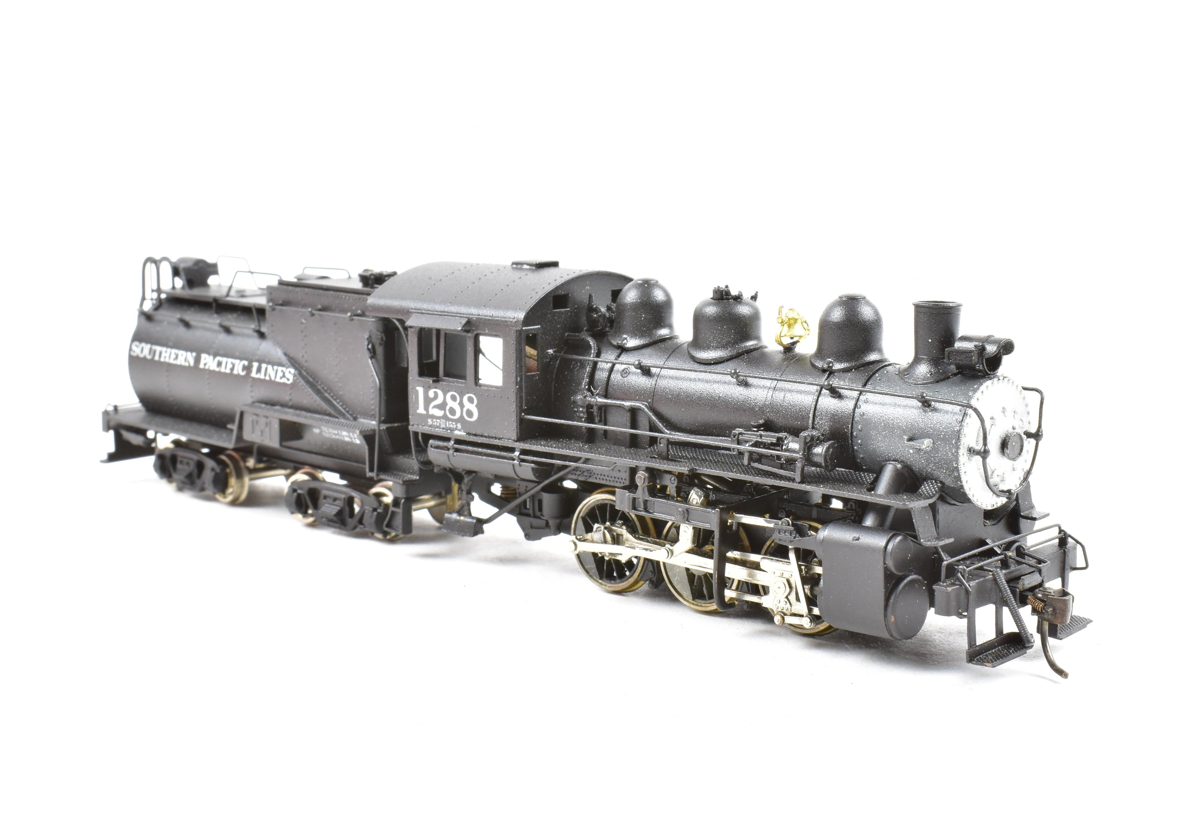 HO Scale Brass Balboa Model of Southern Pacific S - 12 0 - 6 - 0 Switcher with Custom Painted Finish