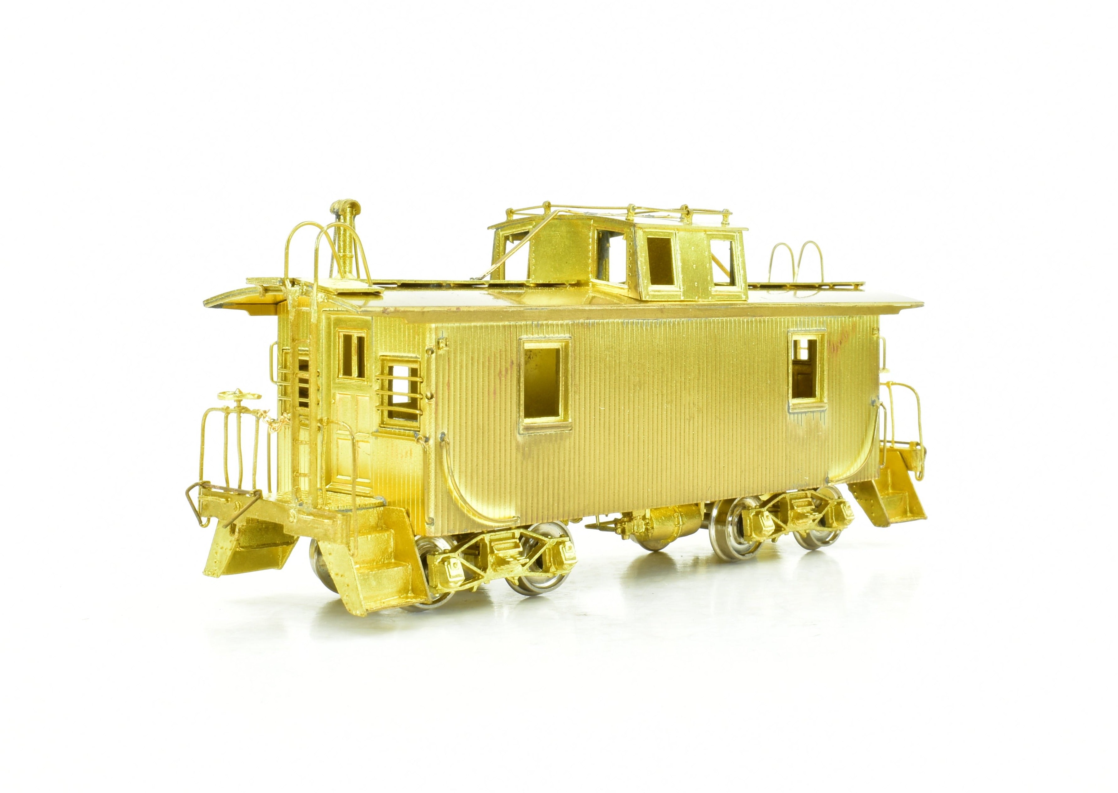 HO Scale Brass OMI - Overland Models, Inc. NKP - Nickel Plate Road Former C&O Wood Caboose Model for Railroad Enthusiasts