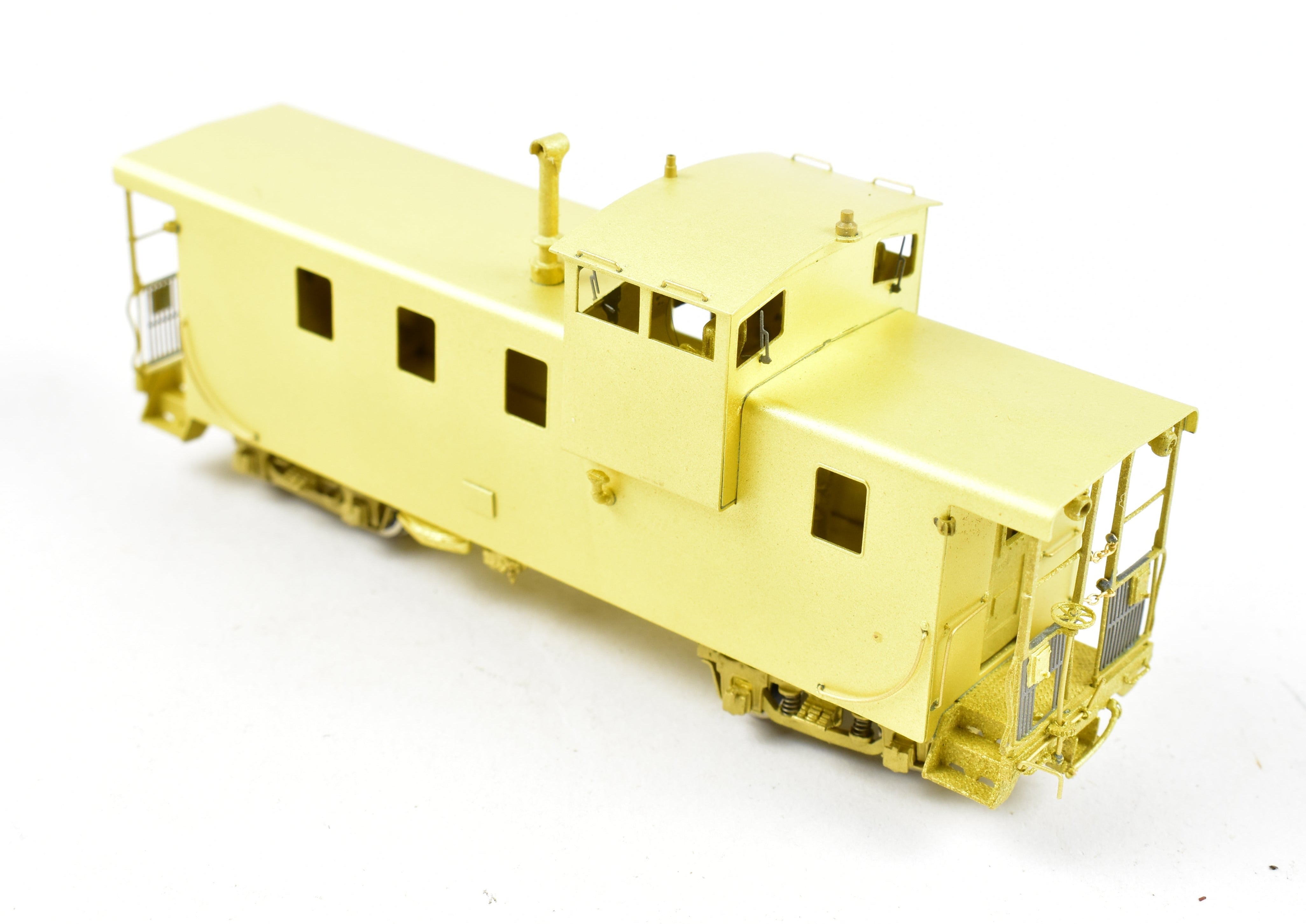 HOn3 Scale Model Brass Precision Scale Co. White Pass & Yukon Railway Steel Caboose 901 - A Collectible Train Car