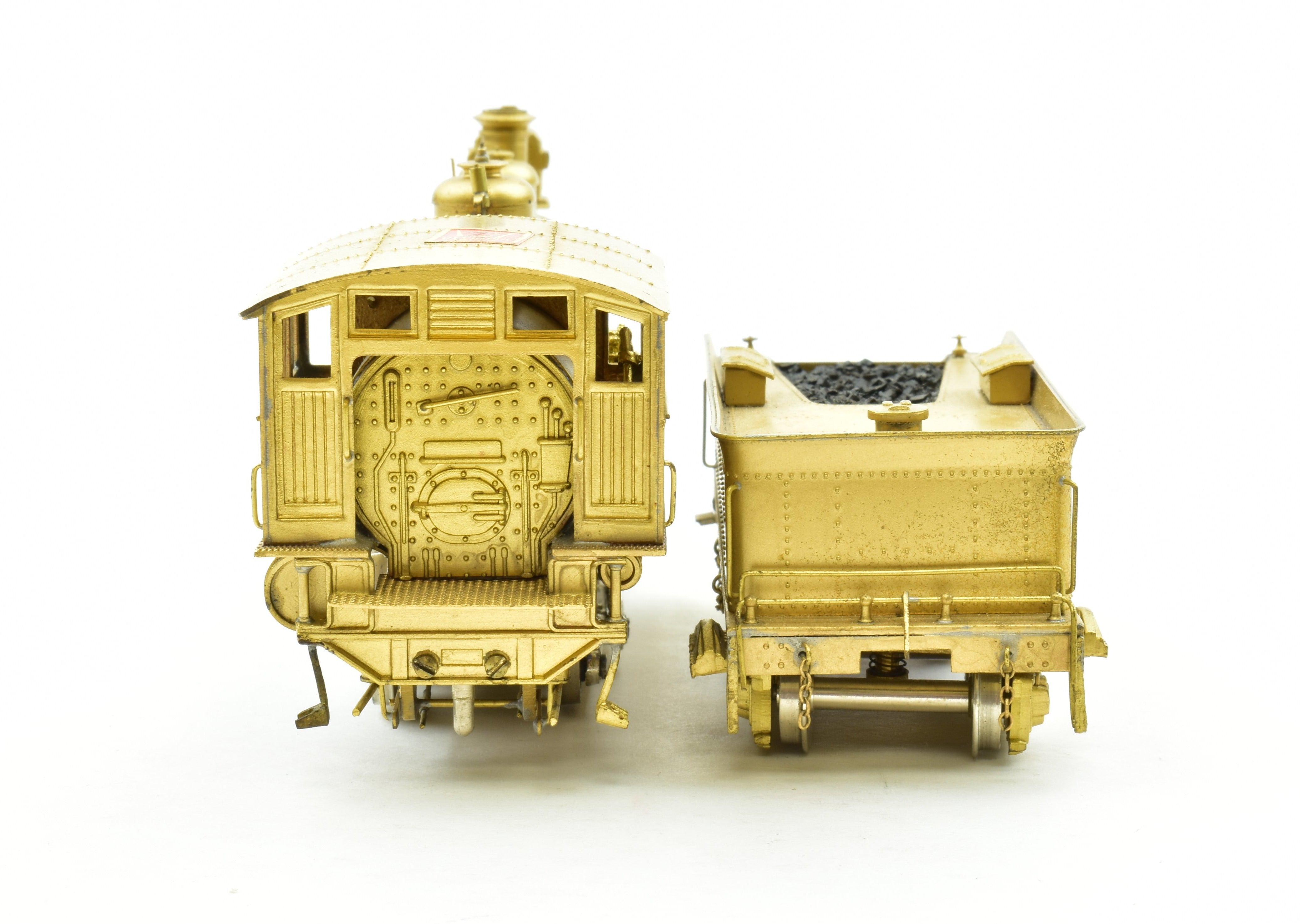 High - Quality HO Scale Brass Gem Models Northern Pacific F - 1 2 - 8 - 0 Steam Locomotive Model