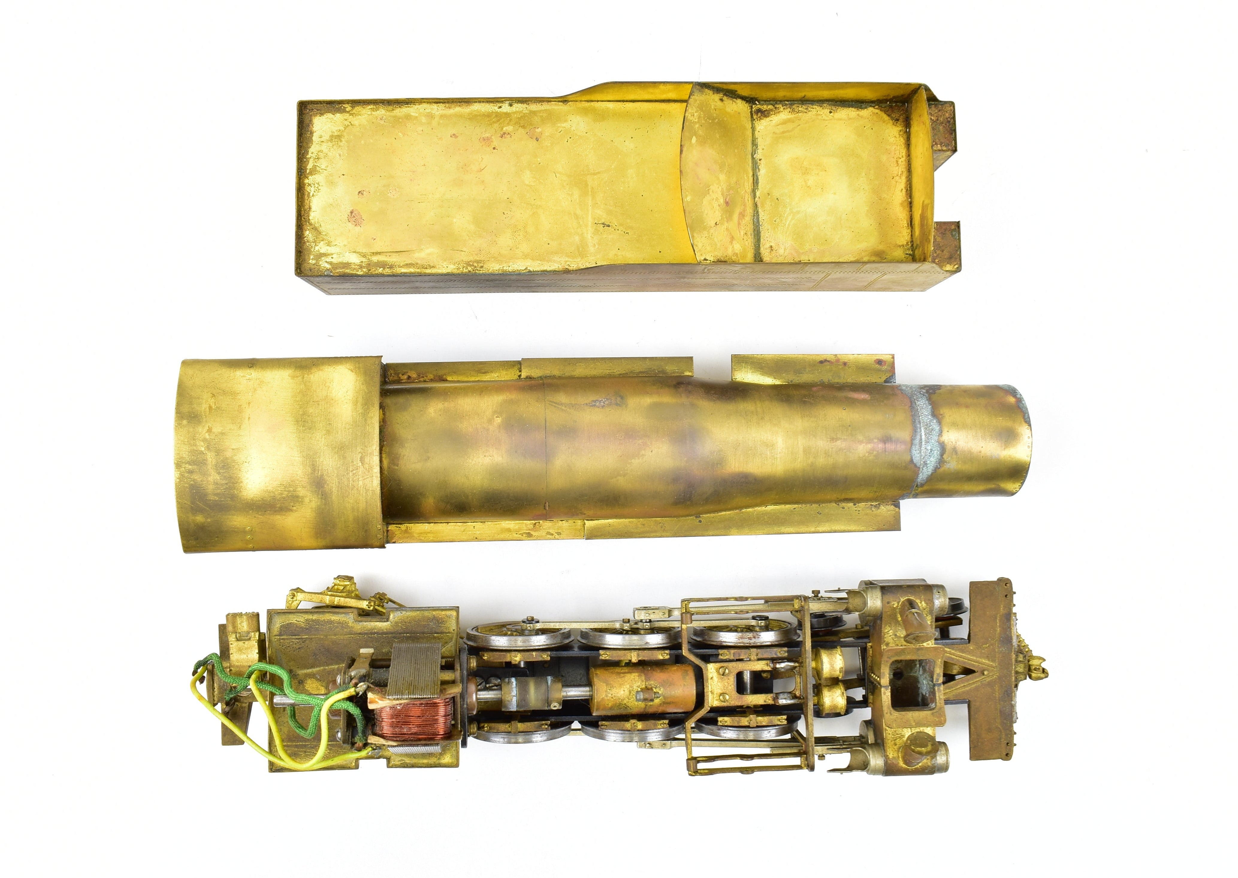 O Scale Brass Central Locomotive Works SOU Southern Railway PS - 4 4 - 6 - 2 Pacific Started Kit