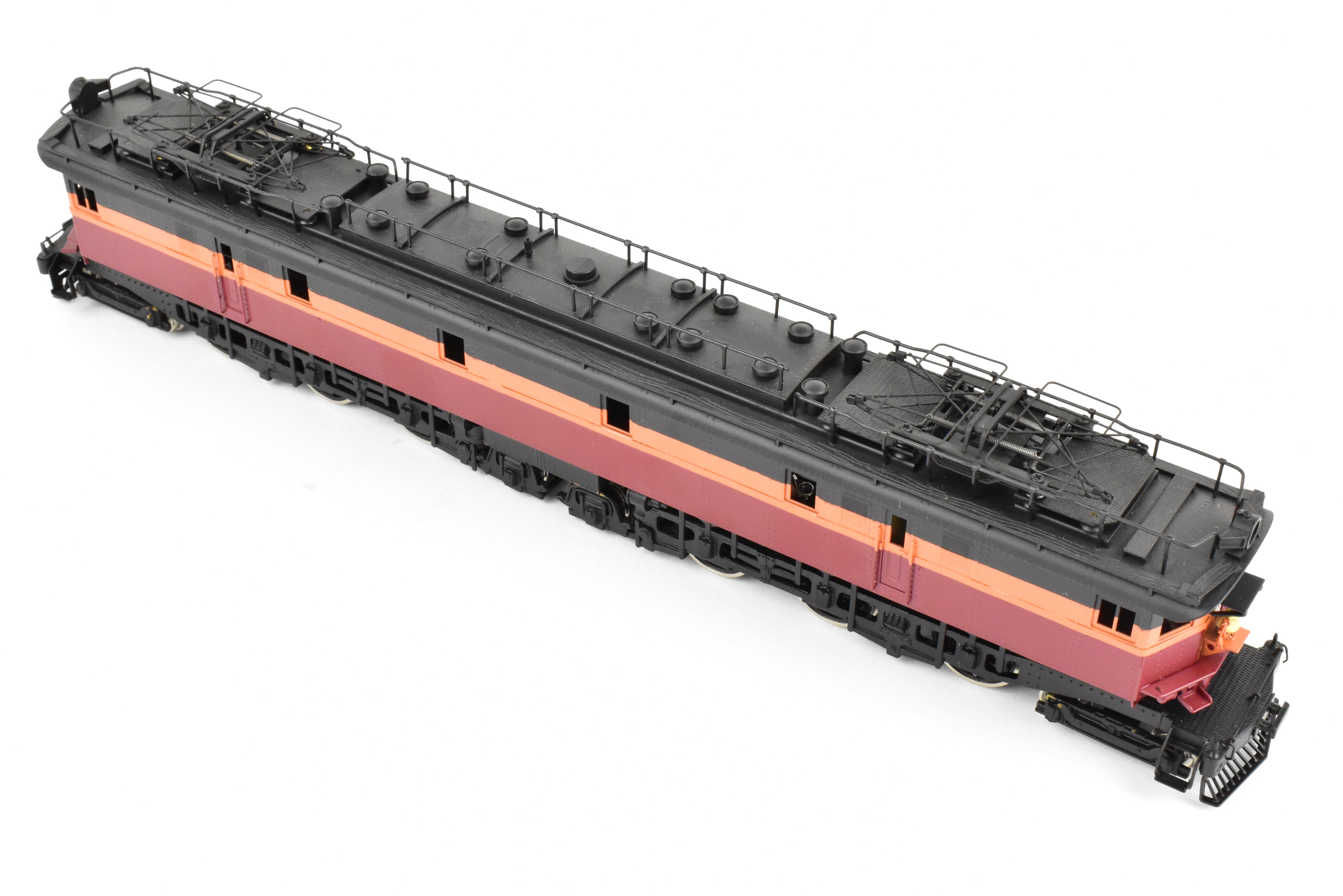 HO Scale Custom Brass Milwaukee Road EP - 3 Boxcab Electric Locomotive Model with Factory Painted Finish