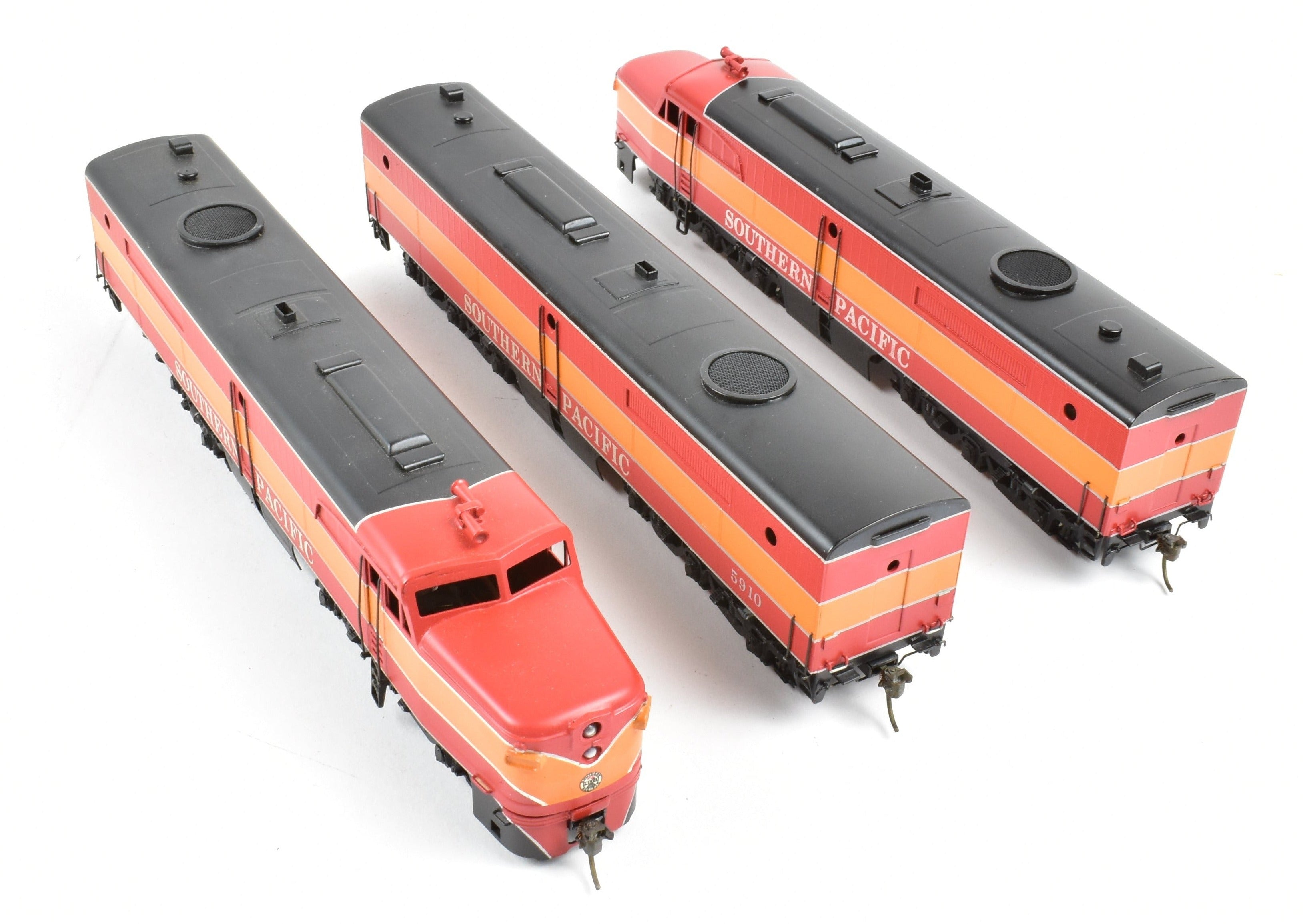HO Scale Brass Balboa SP - Southern Pacific Daylight PA - 1 A - B - A Locomotive Set with Factory Painting