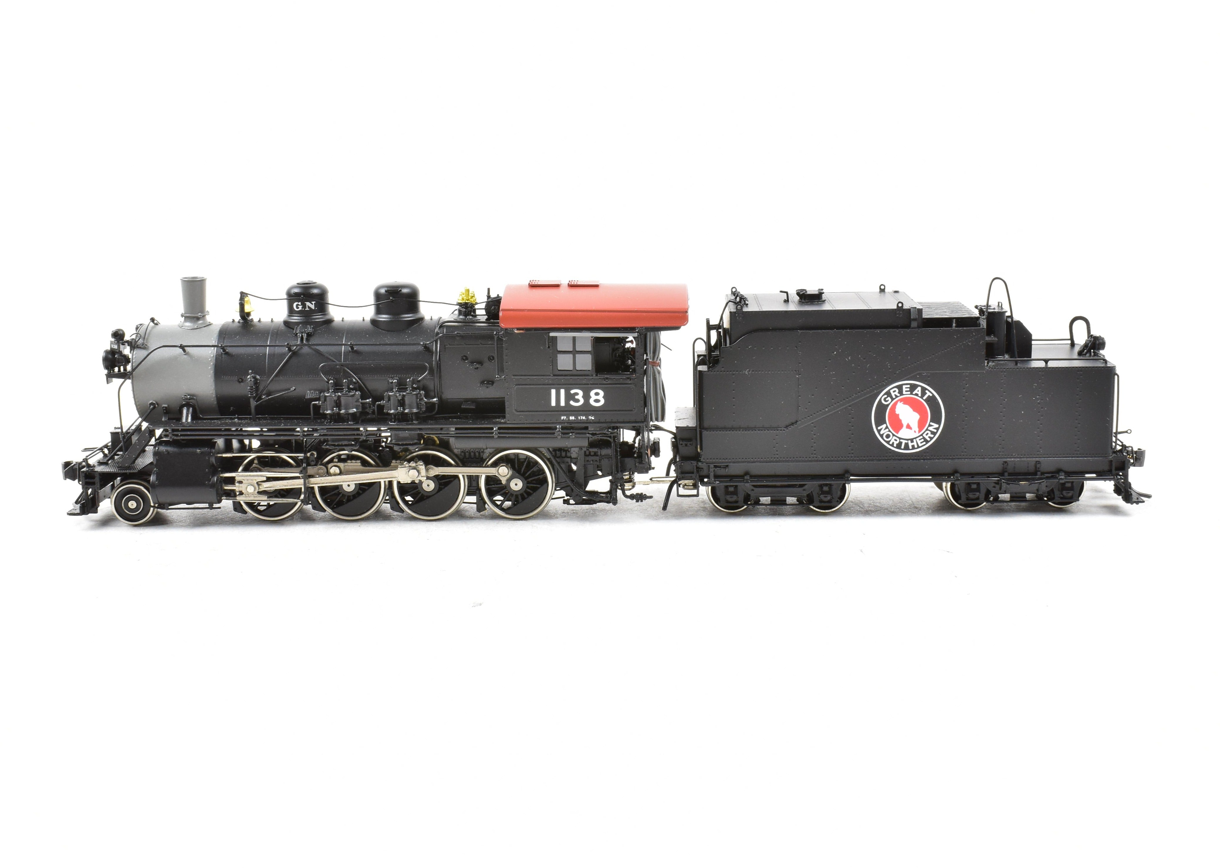 HO Brass Great Northern F-7 2-8-0 FP #1138 by W&R Enterprises with DCC and Sound