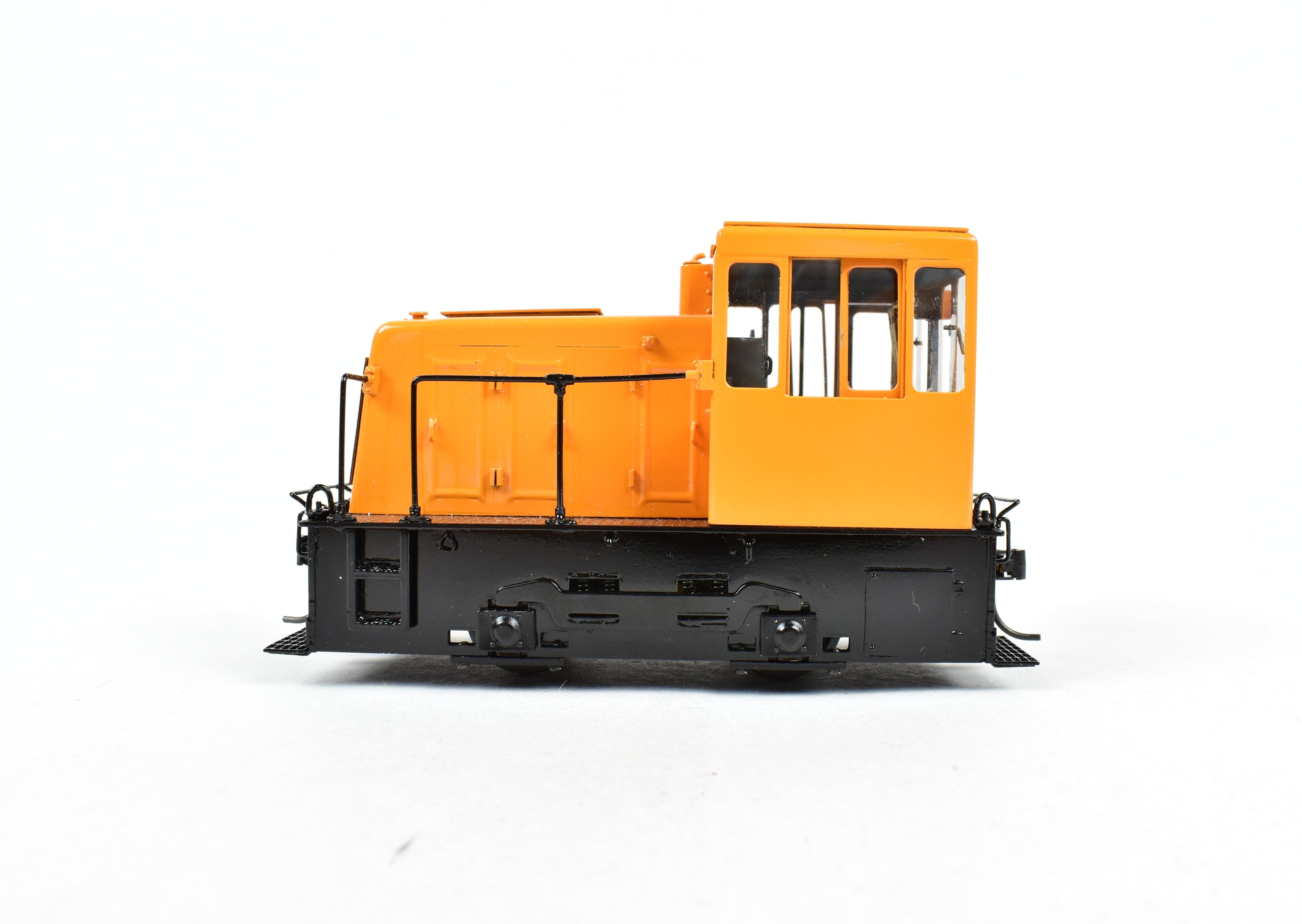 On3 Scale Brass Model Locomotive - Rich Yoder Models (RYM) GE 25 Ton Phase 3D Diesel Freight Locomotive