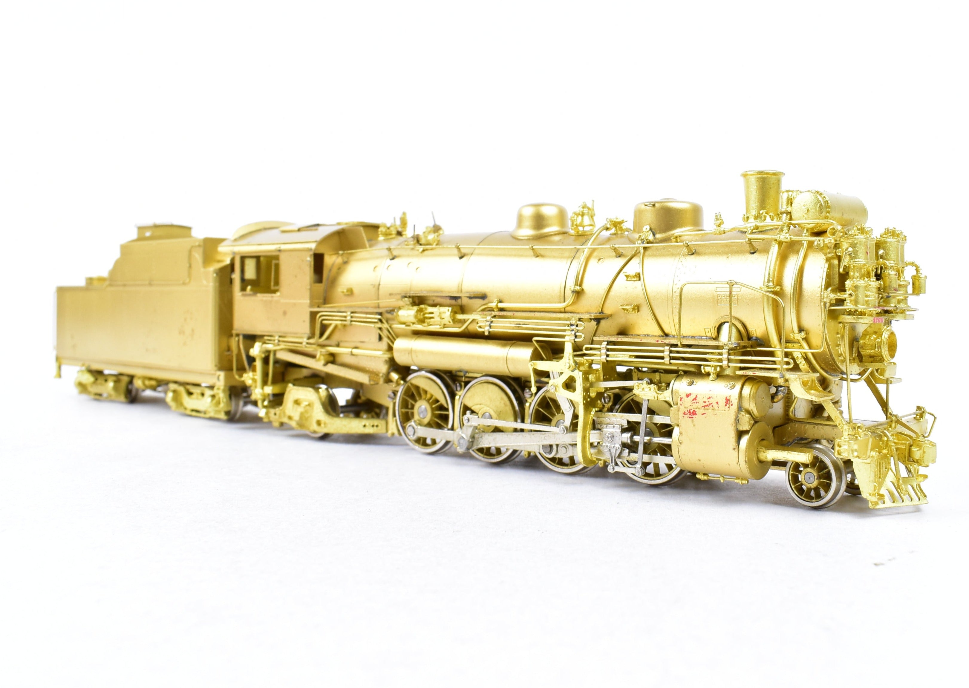 HO Scale Brass Key Imports Classic Northern Pacific W - 5 1846 Class 2 - 8 - 2 Mikado Locomotive