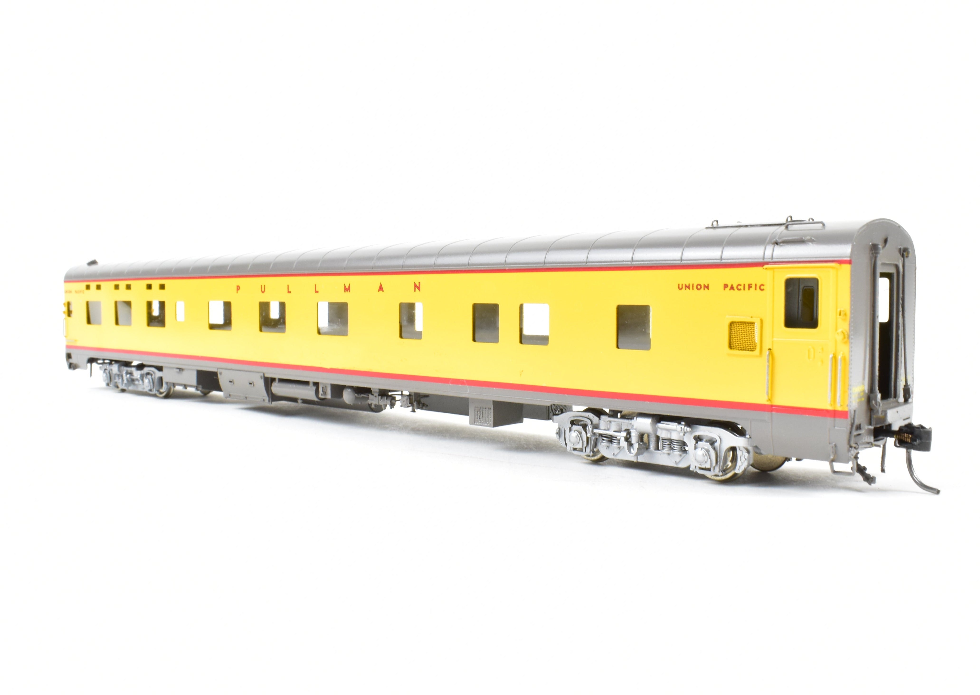 HO Scale Brass American Sleeper Model from Wasatch Model Co. - Union Pacific Plan 4099, 1942 PS 4 BDRM - 6 RMTT - 6 SECT Pullman CP