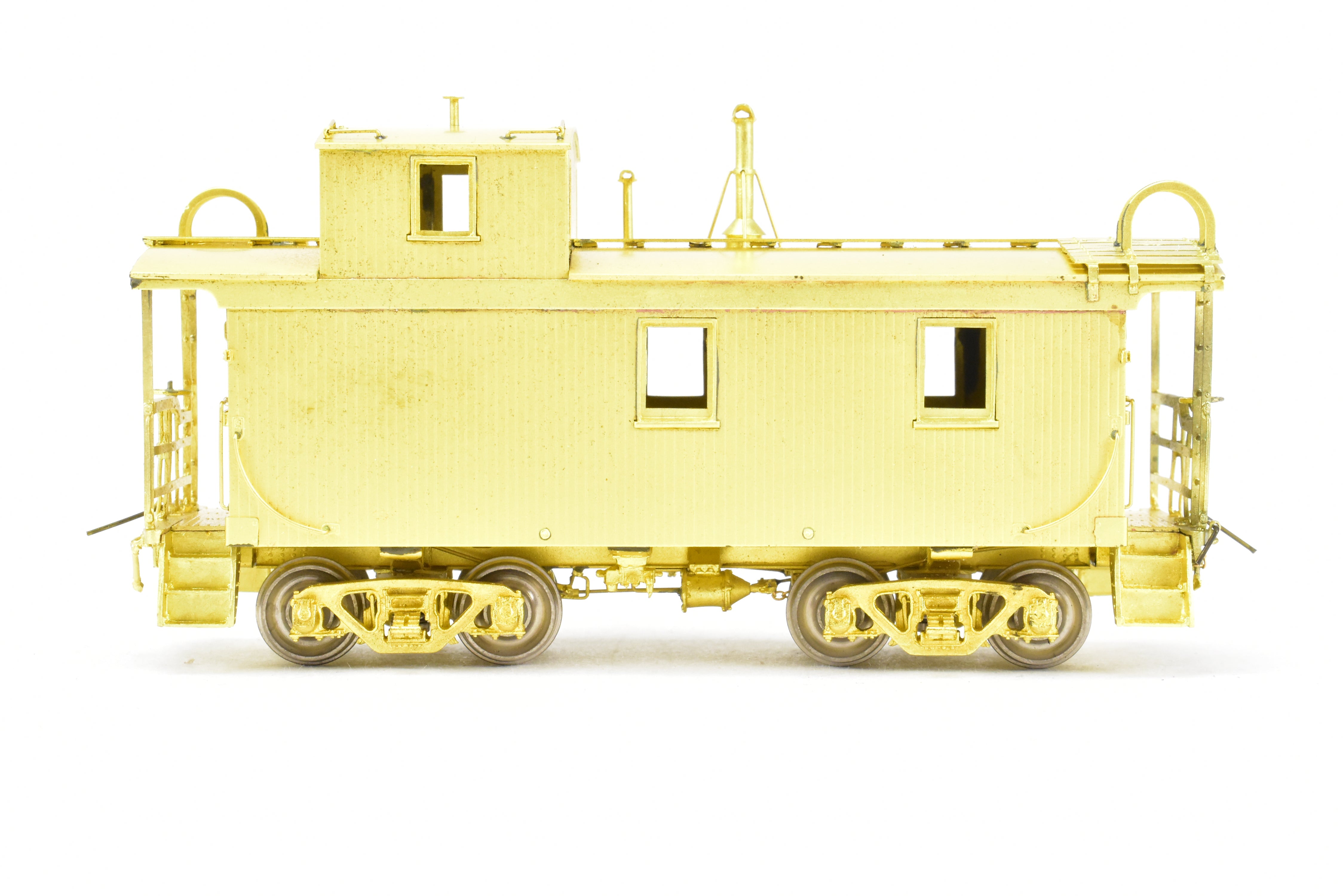 HO Scale Brass Model W&R Enterprises Northern Pacific 24-Foot Wood Caboose #1700 Series from the Steam Era