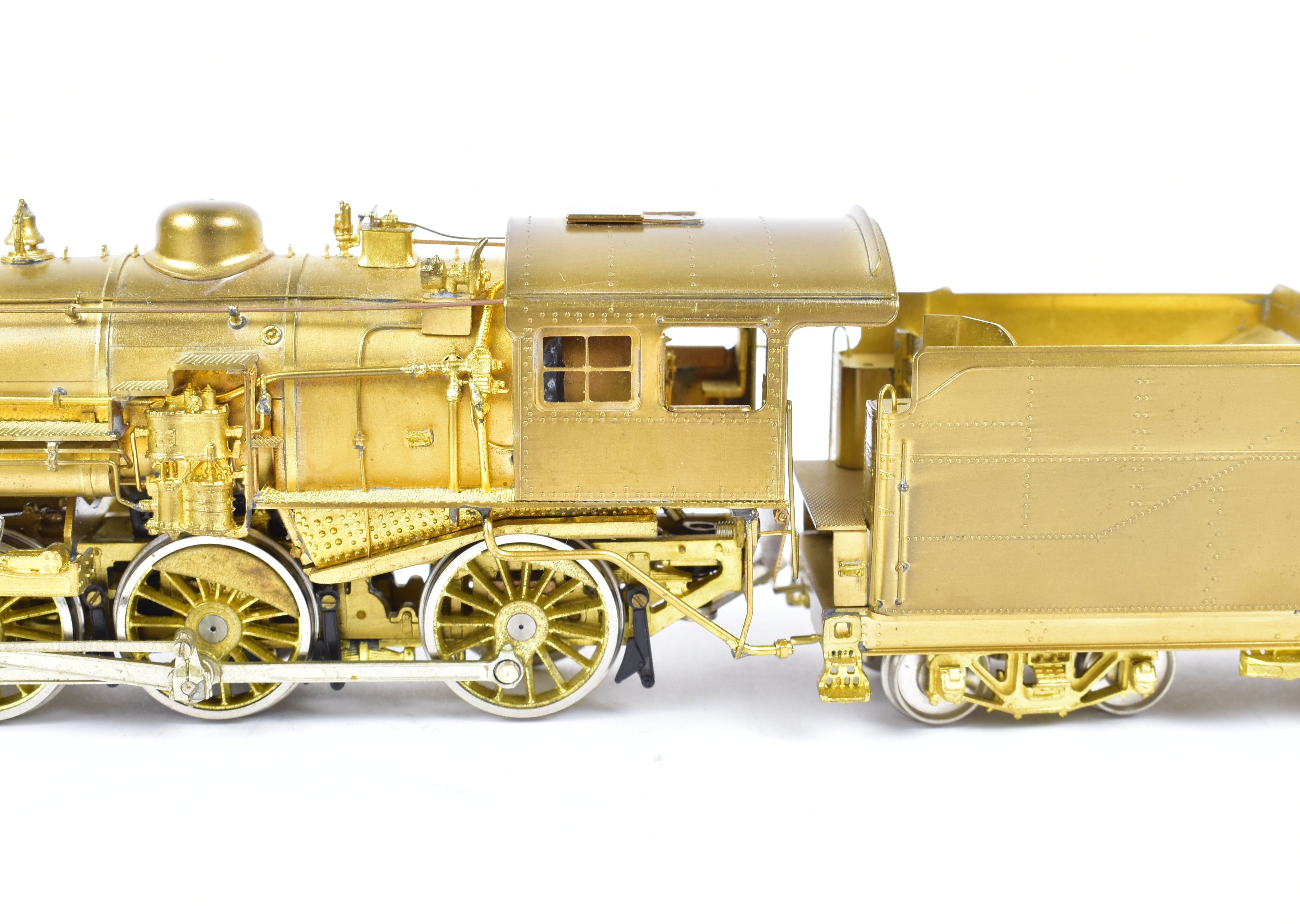 HO Scale Brass Model Train - Overland Models Inc. Rutland Railroad F - 2j 4 - 6 - 0 Locomotive Series #74 - 79