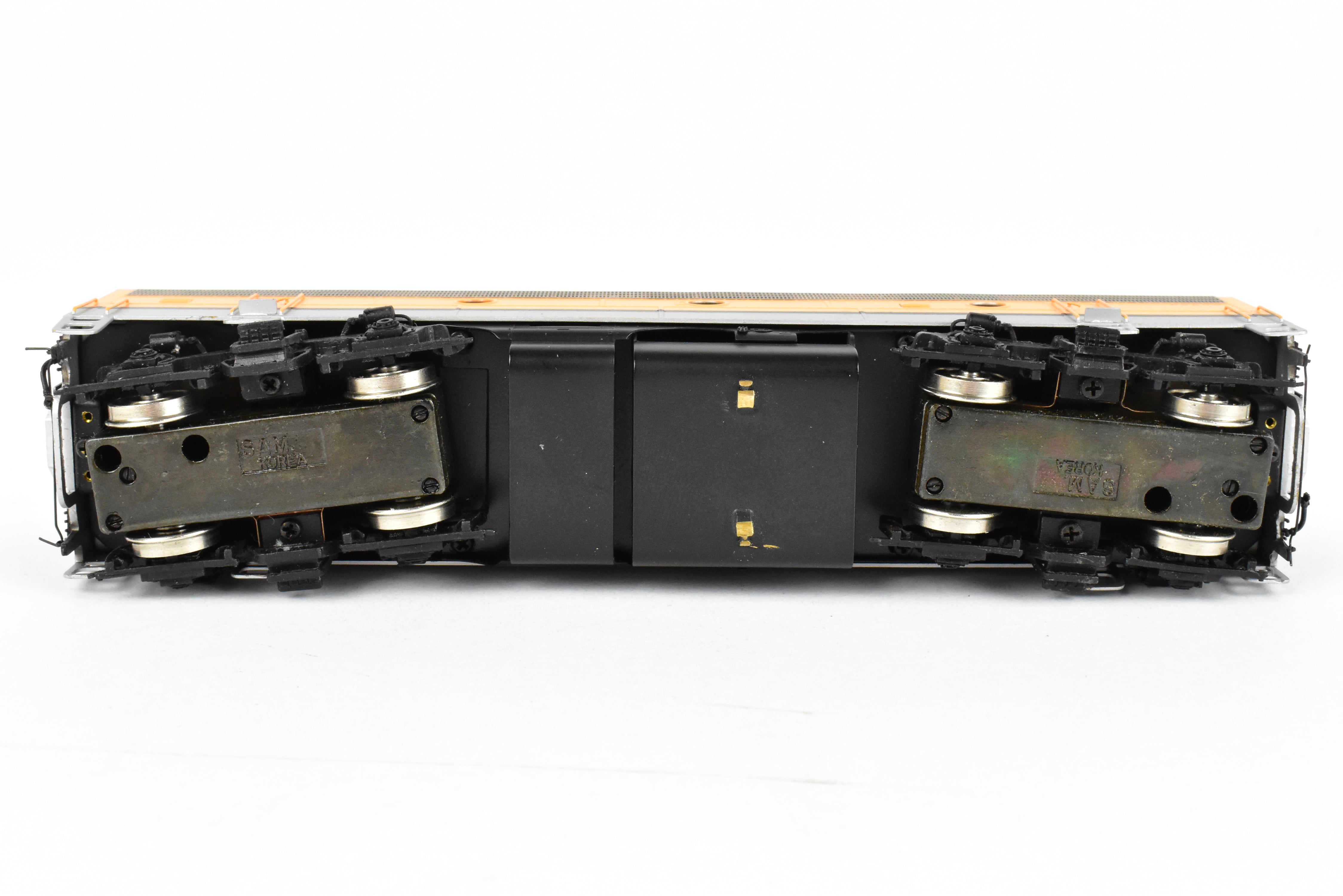 HO Scale Brass Oriental Limited D&RGW Rio Grande EMD F9 A/B/B Set, 1750 HP Factory Painted