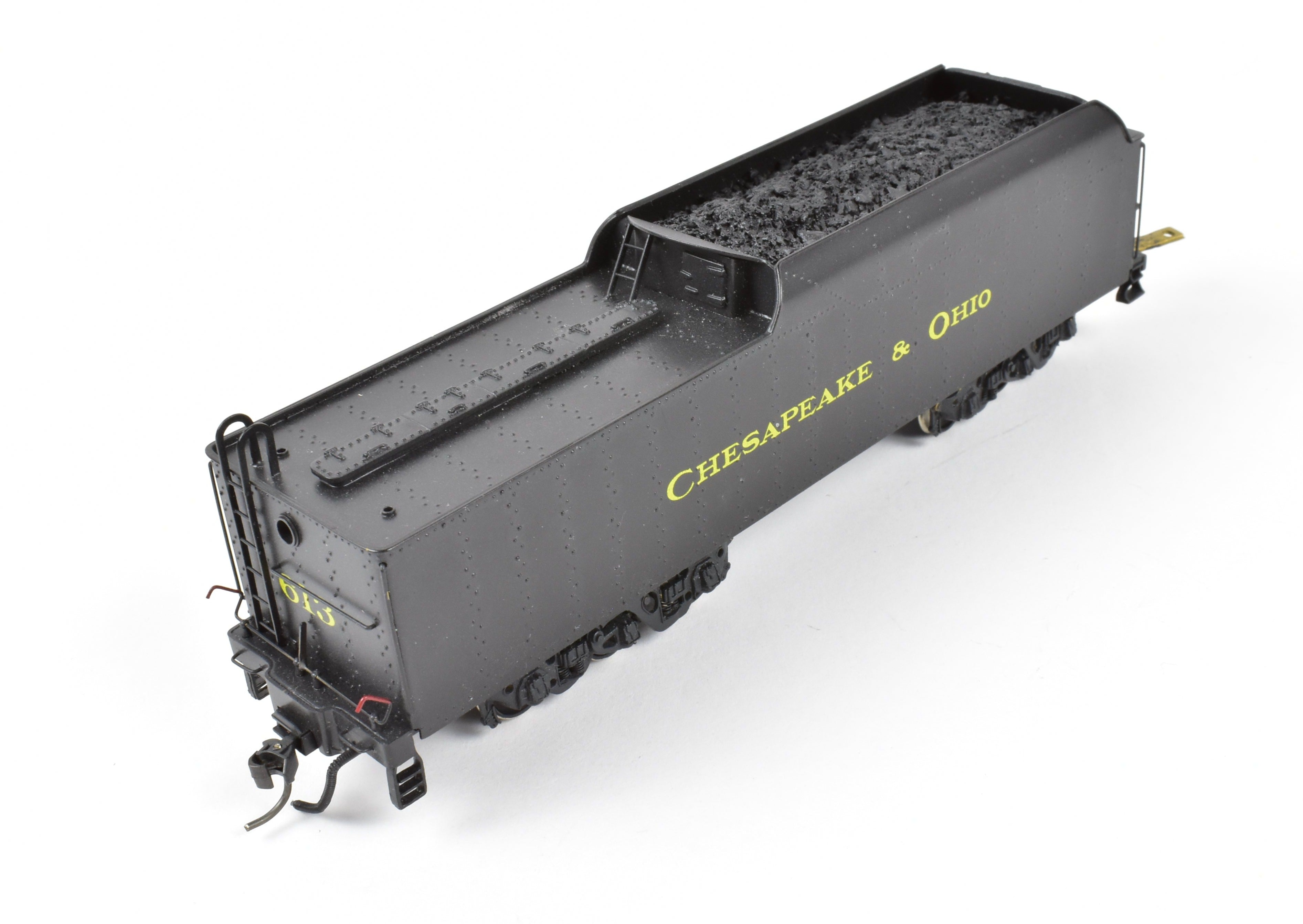 HO Scale Brass Gem C&O Chesapeake & Ohio 4-8-4 J-3a No. 613 Custom Painted