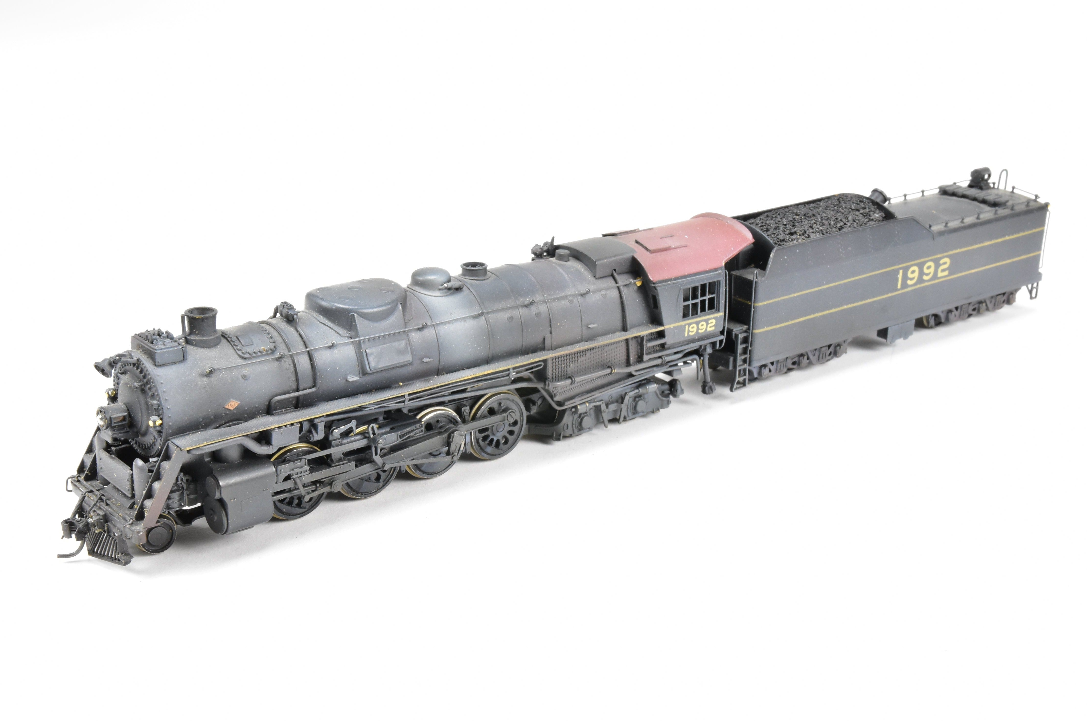 HO Scale Brass Westside Model Co. Weathered L&N 2-8-4 Berkshire CP No. 1992