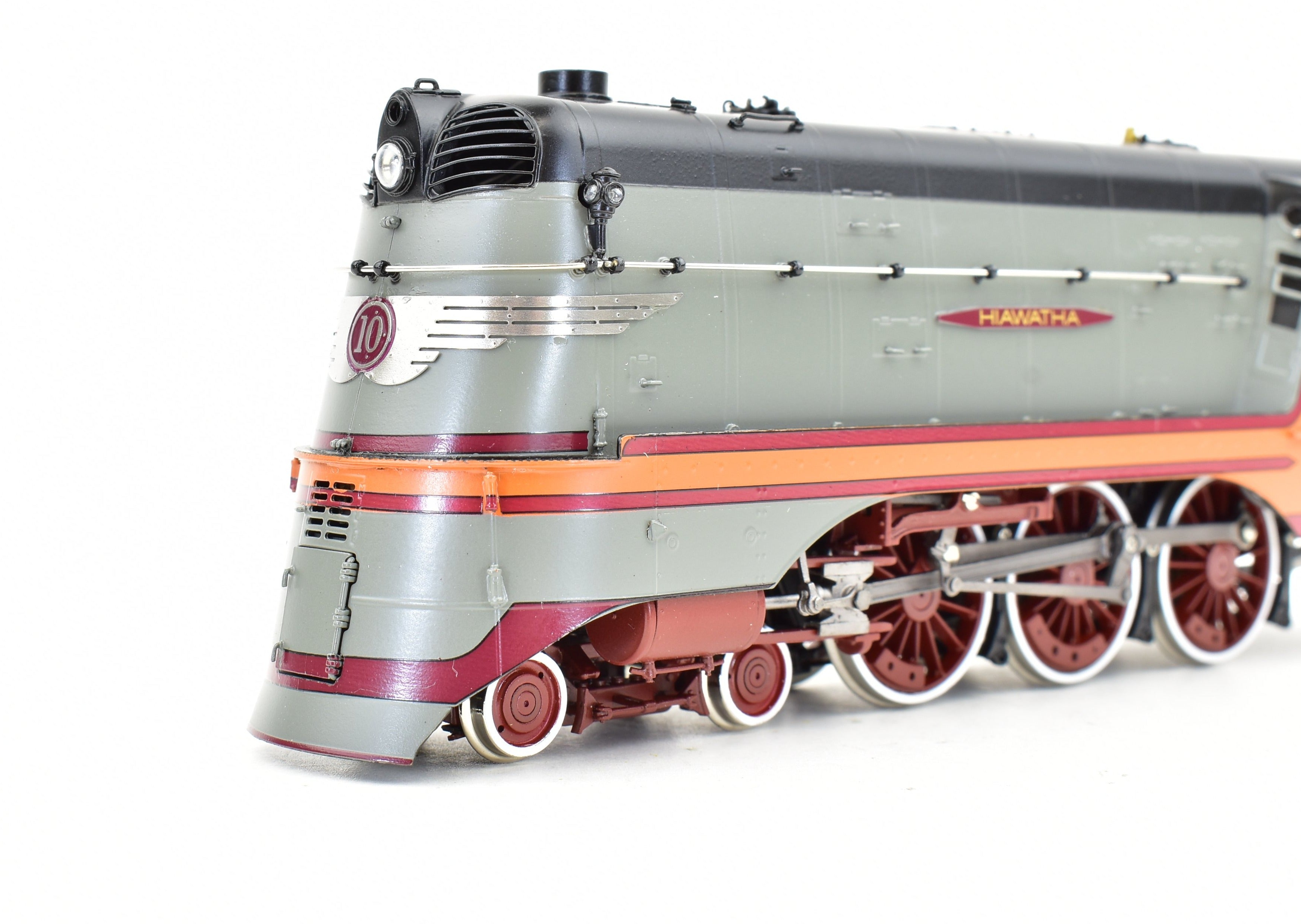HO Scale Brass Precision Scale Co. Milwaukee Road 4-6-0 G-6PS Cut Skirt FP #10 Model