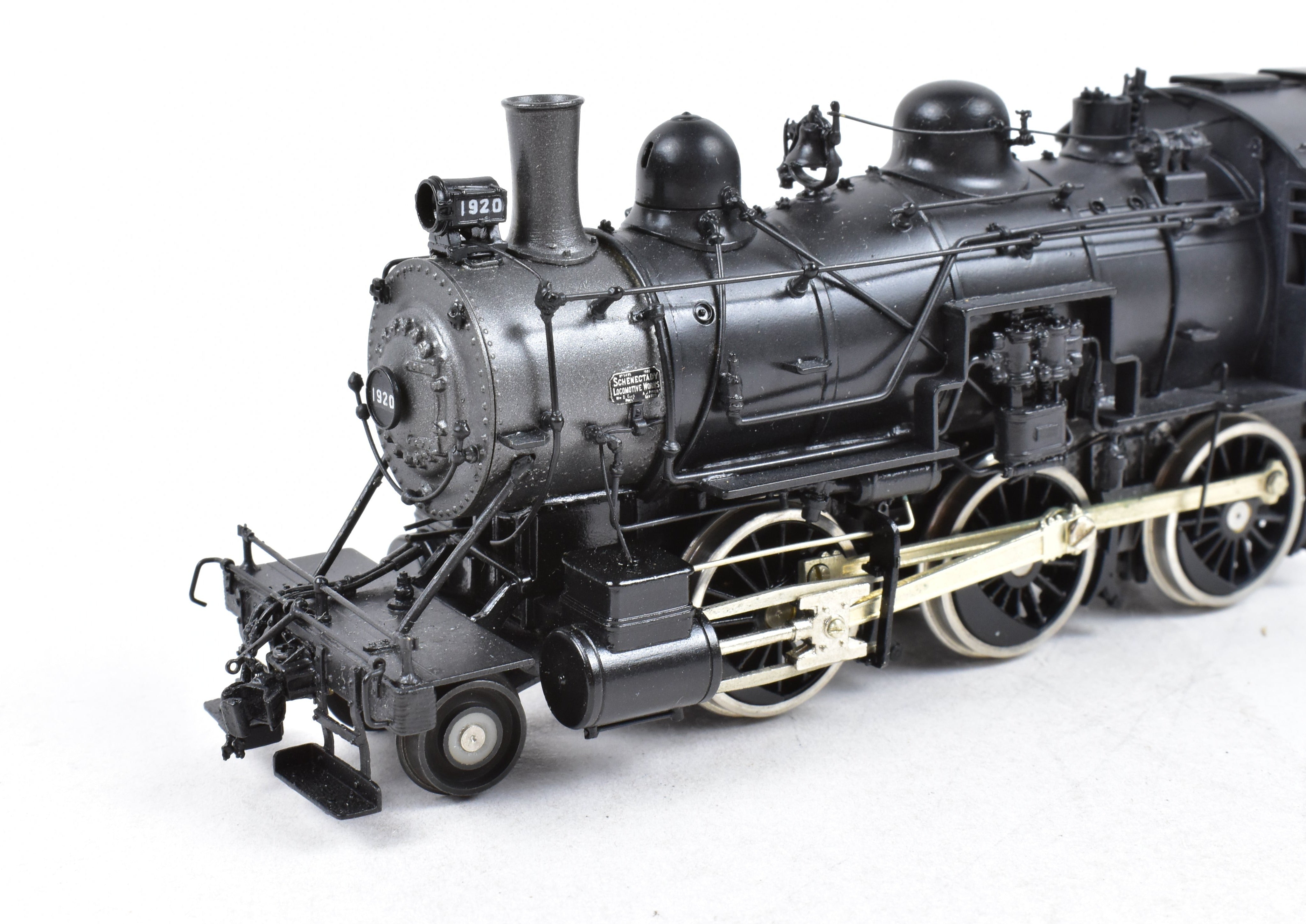 HO Scale Brass Model Train Key Imports from NYC - New York Central E-1D 2-6-0 Mogul Locomotive with Factory Painting