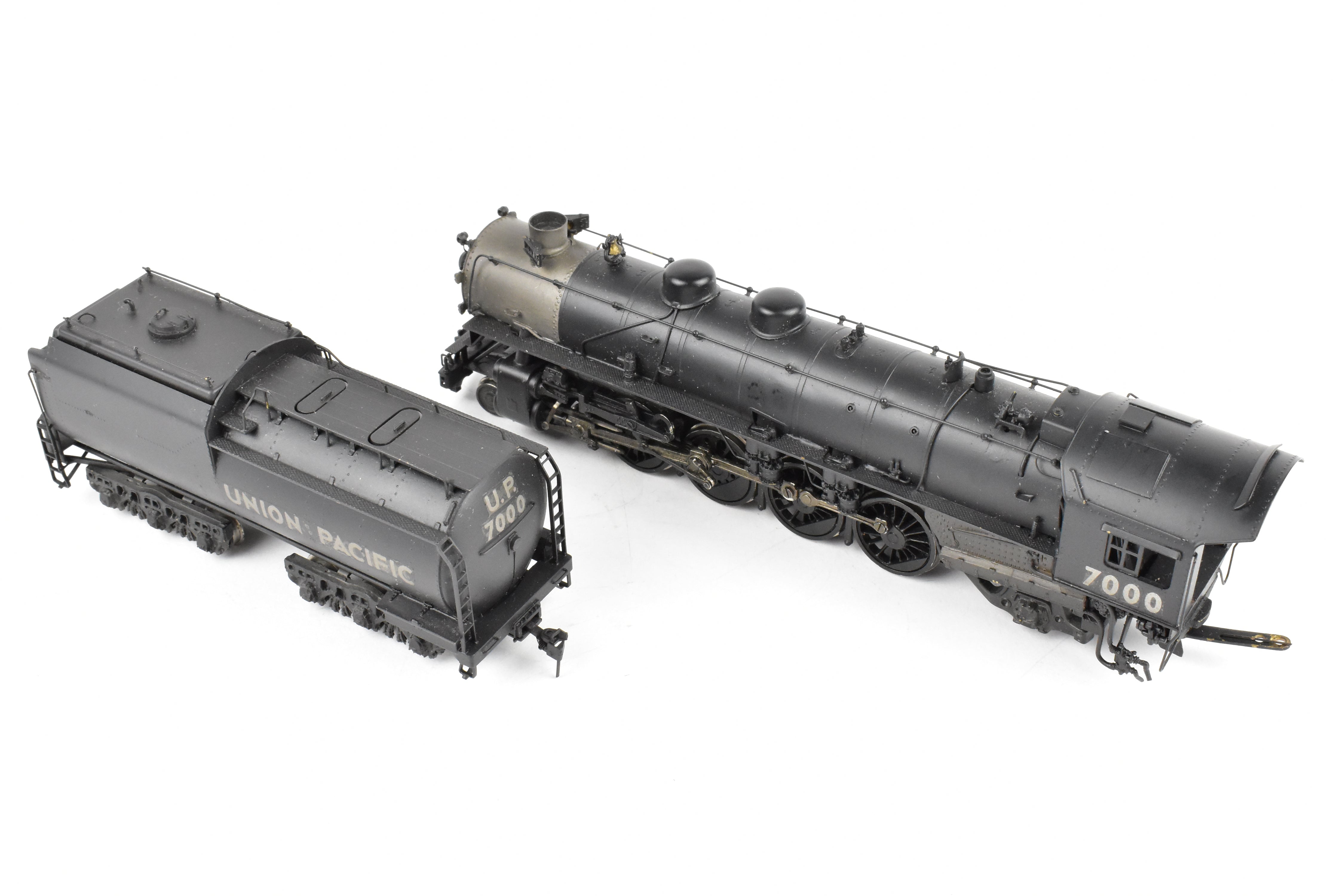 HO Scale Brass Balboa Union Pacific 7000 Class 4-8-2 Custom Painted No. 7000
