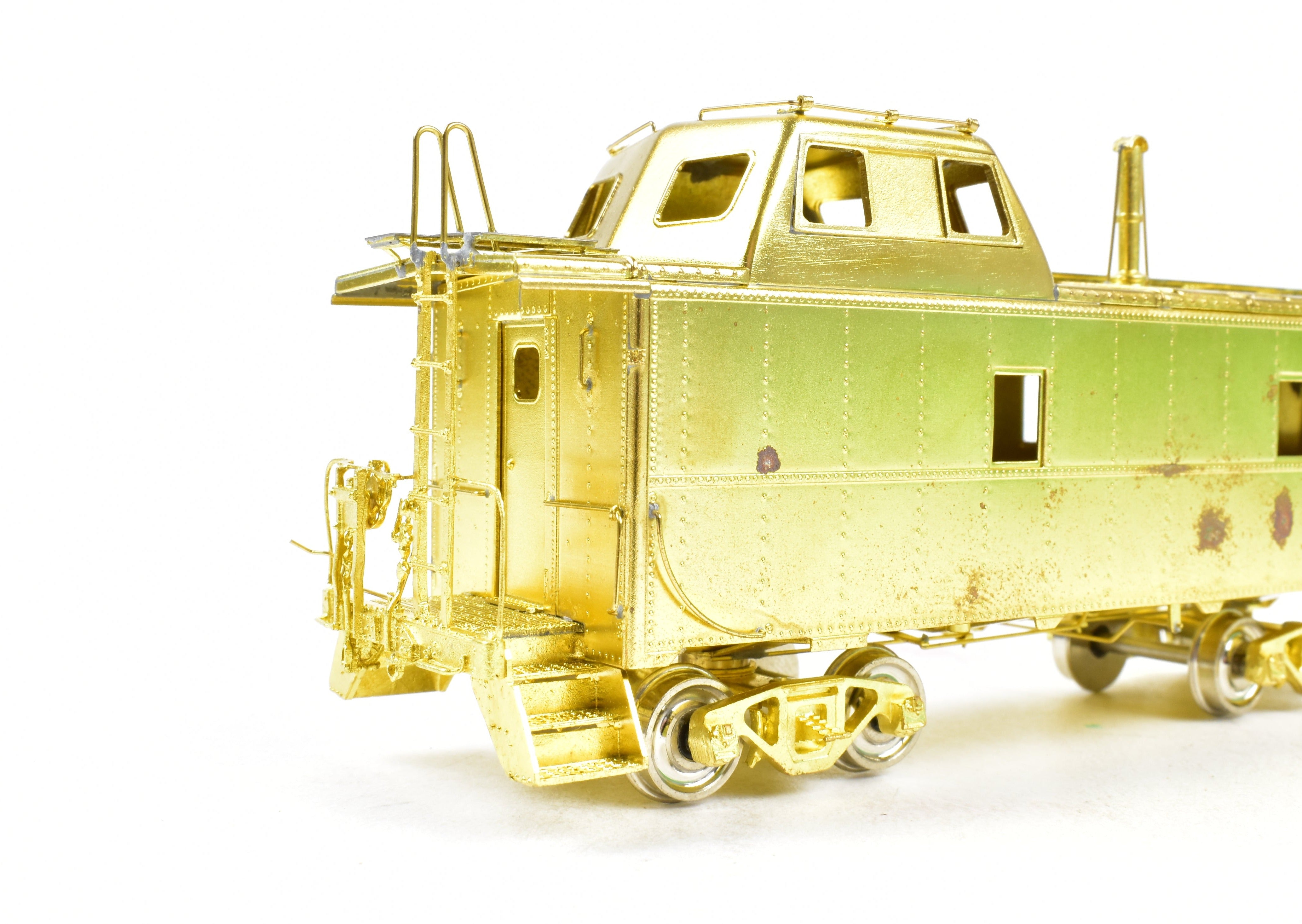 HO Scale Brass Model Train - Overland Models, Inc. Ann Arbor Streamlined Cupola Caboose from #2831 - 2846 Series