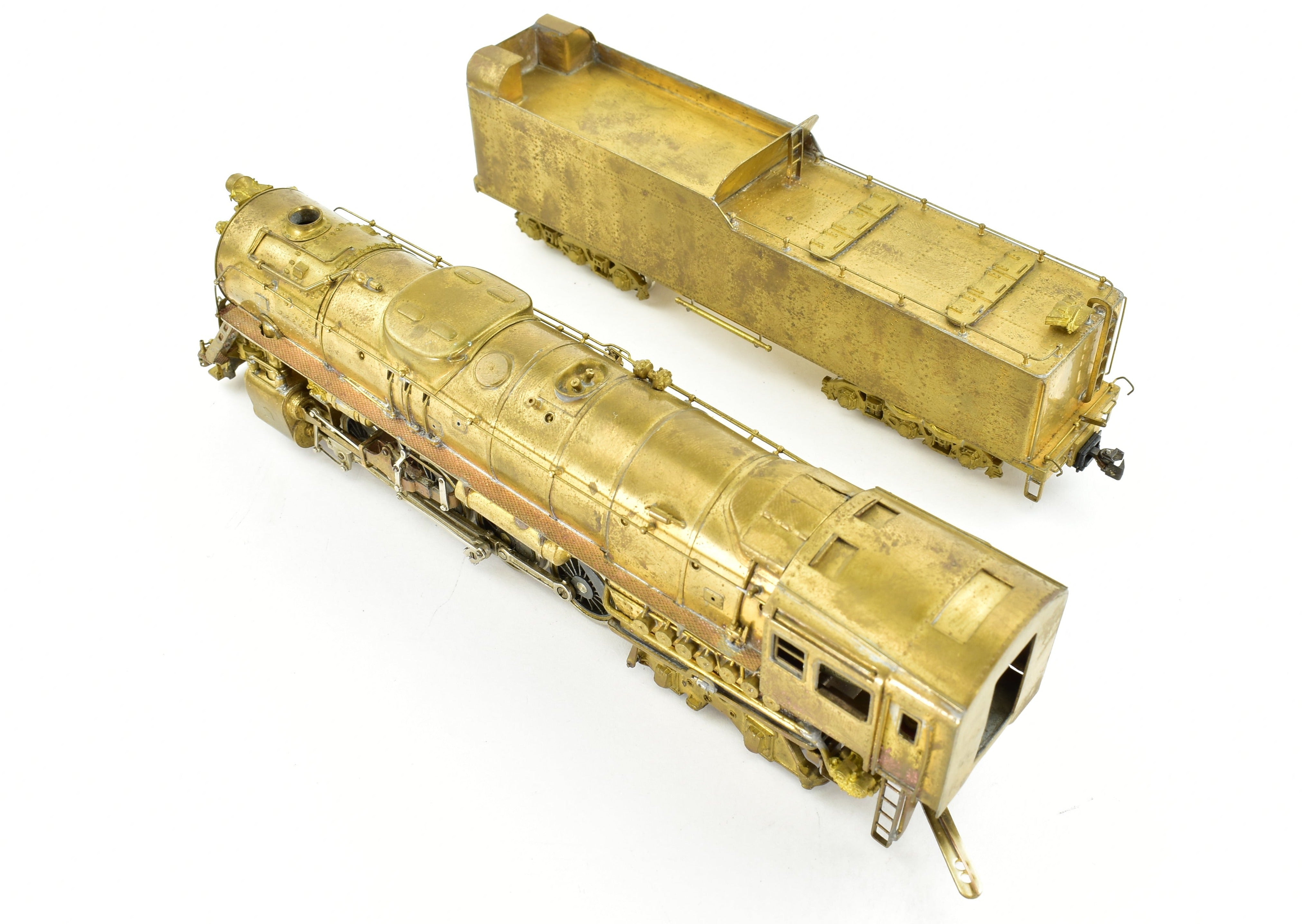HO Brass PFM - United NYC 1960 Run A2a 2-8-4 Berkshire Crown Model