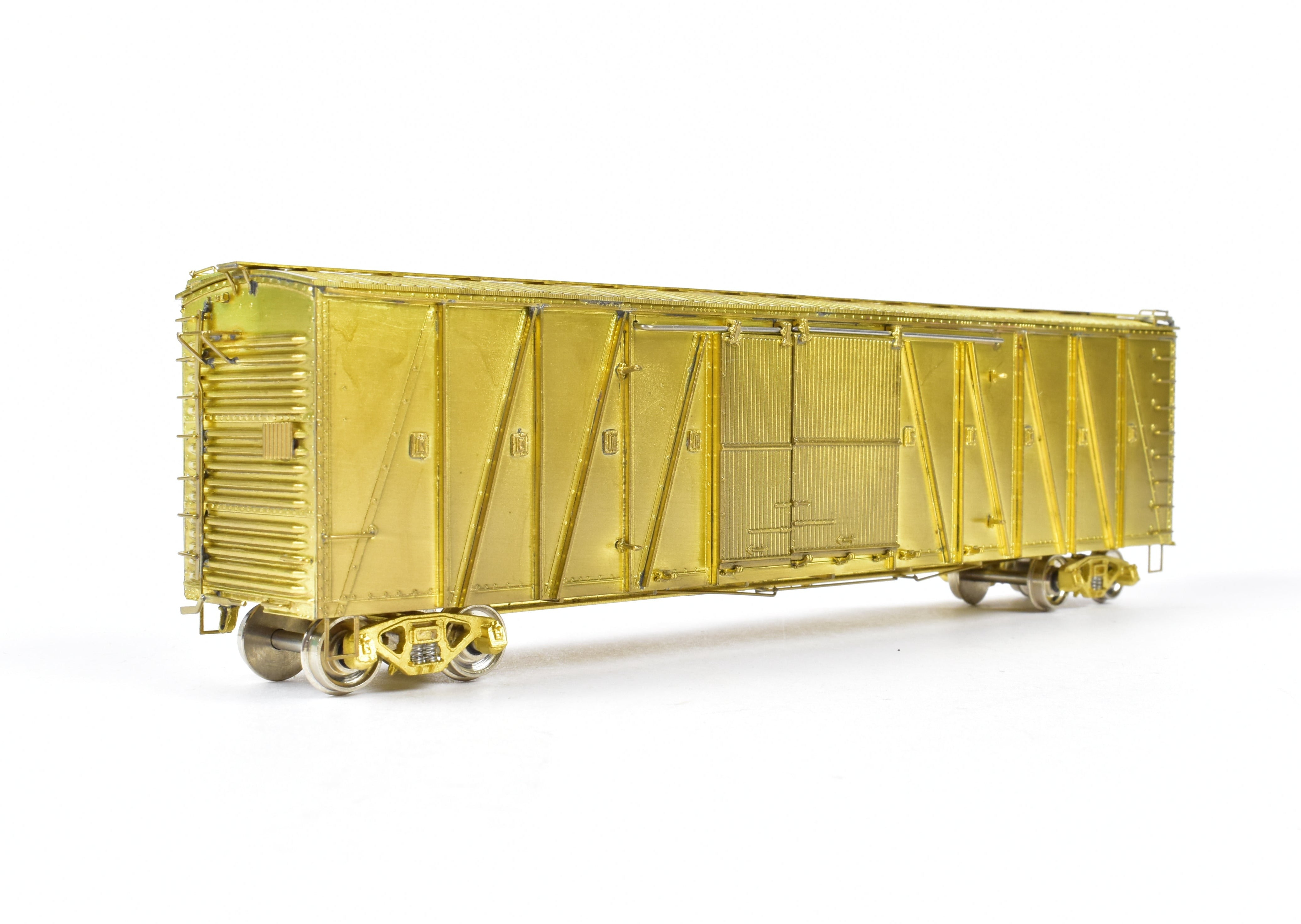 HO Scale Brass Auto Boxcar by Overland Models, Inc. (OMI) - Union Pacific A-50-4 50-Foot Model Train Car