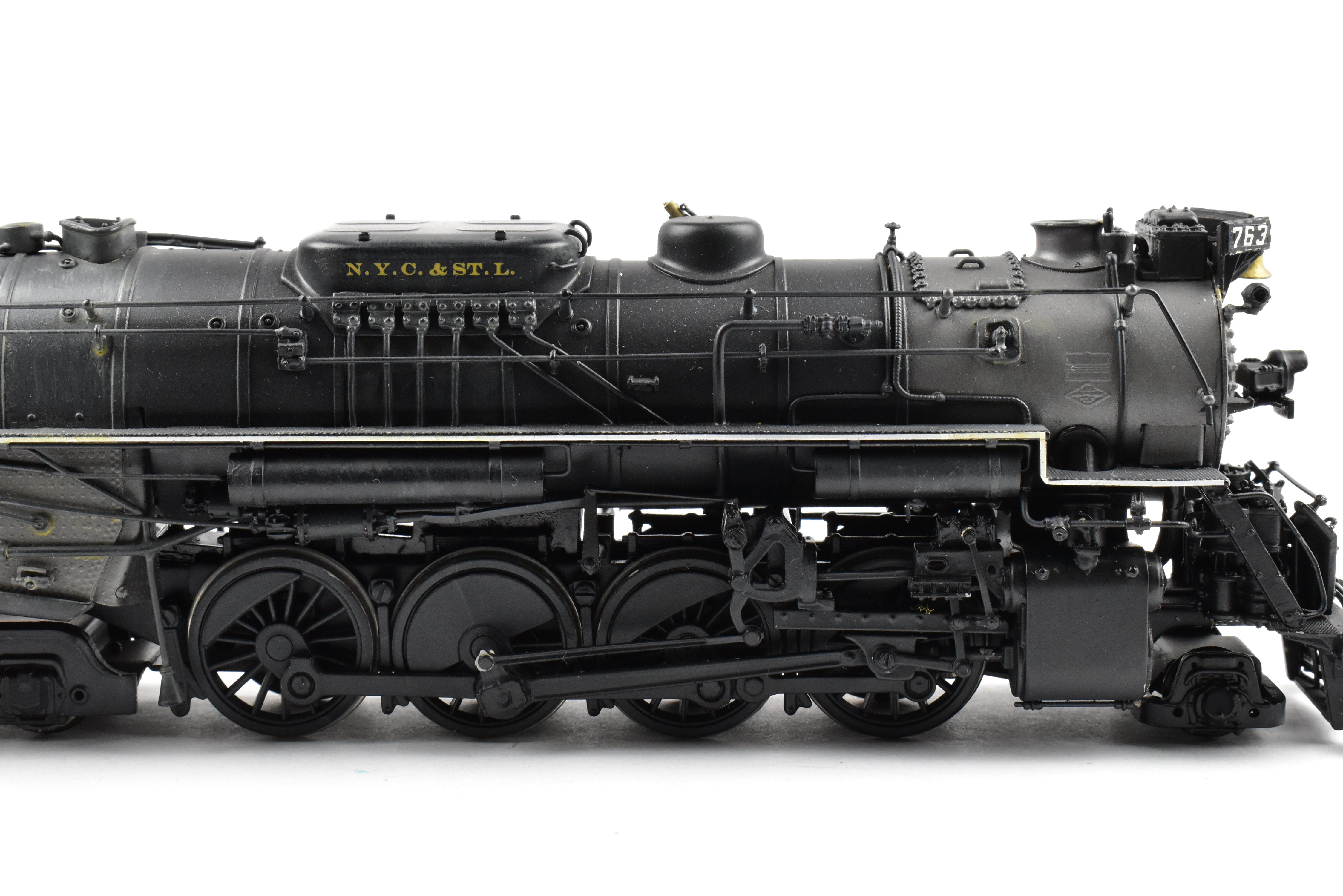 HO Brass Key Imports NKP Nickel Plate Road Weathered S-2/3 Class 2-8-4 Berkshire CP Model