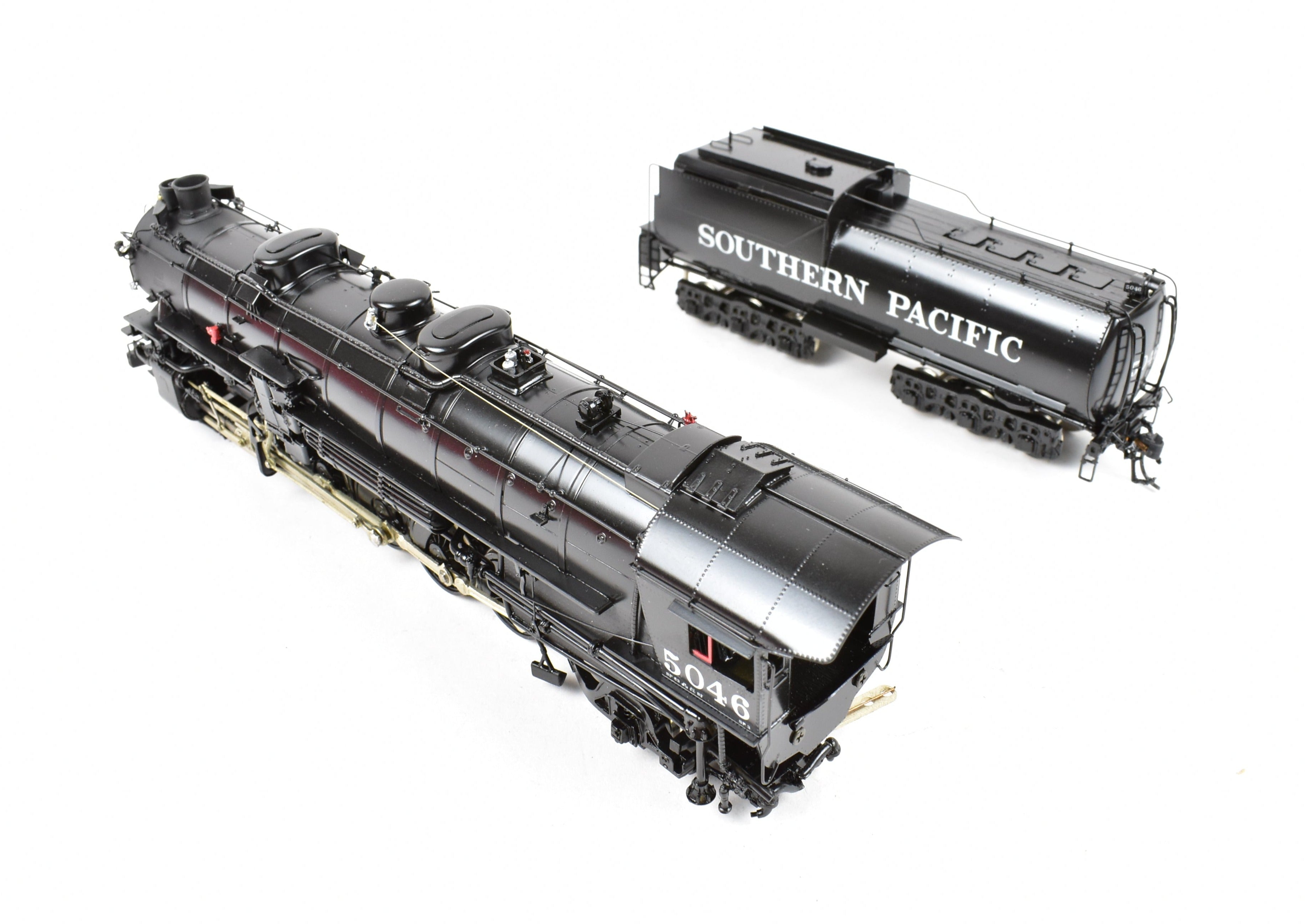 HO Scale Brass Southern Pacific Class SP - 2 4 - 10 - 2 1950s Pro - Painted Model by Key Imports