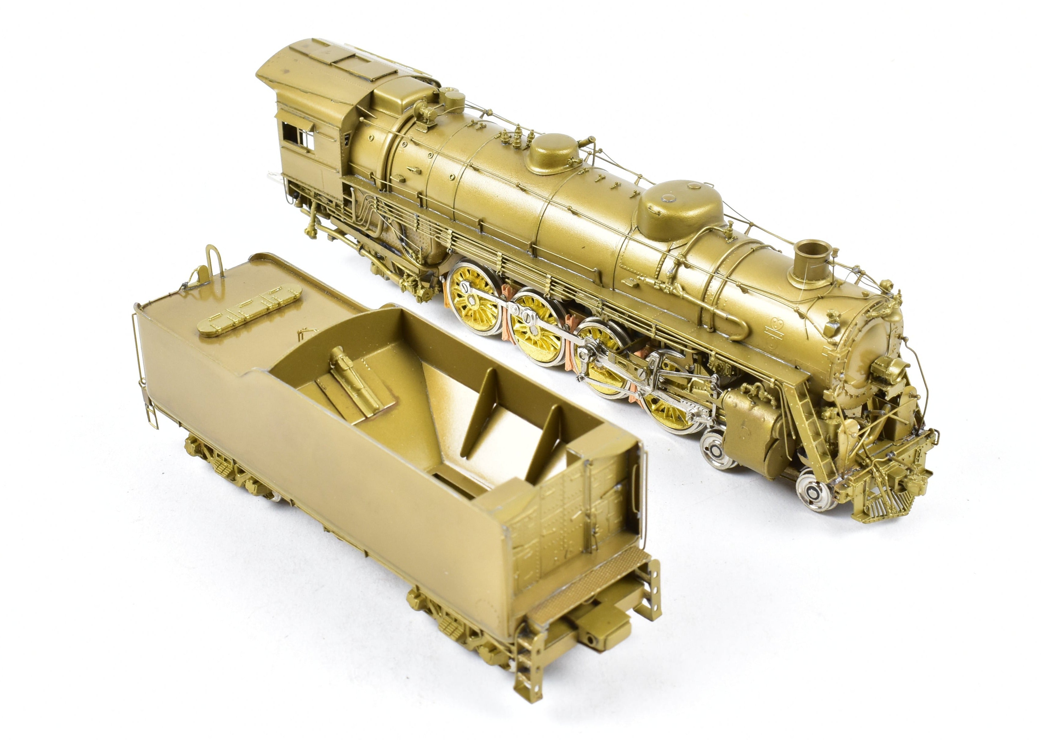 HO Scale Brass OMI Overland Models SLSF Frisco 4400 4-8-2 Mountain Locomotive