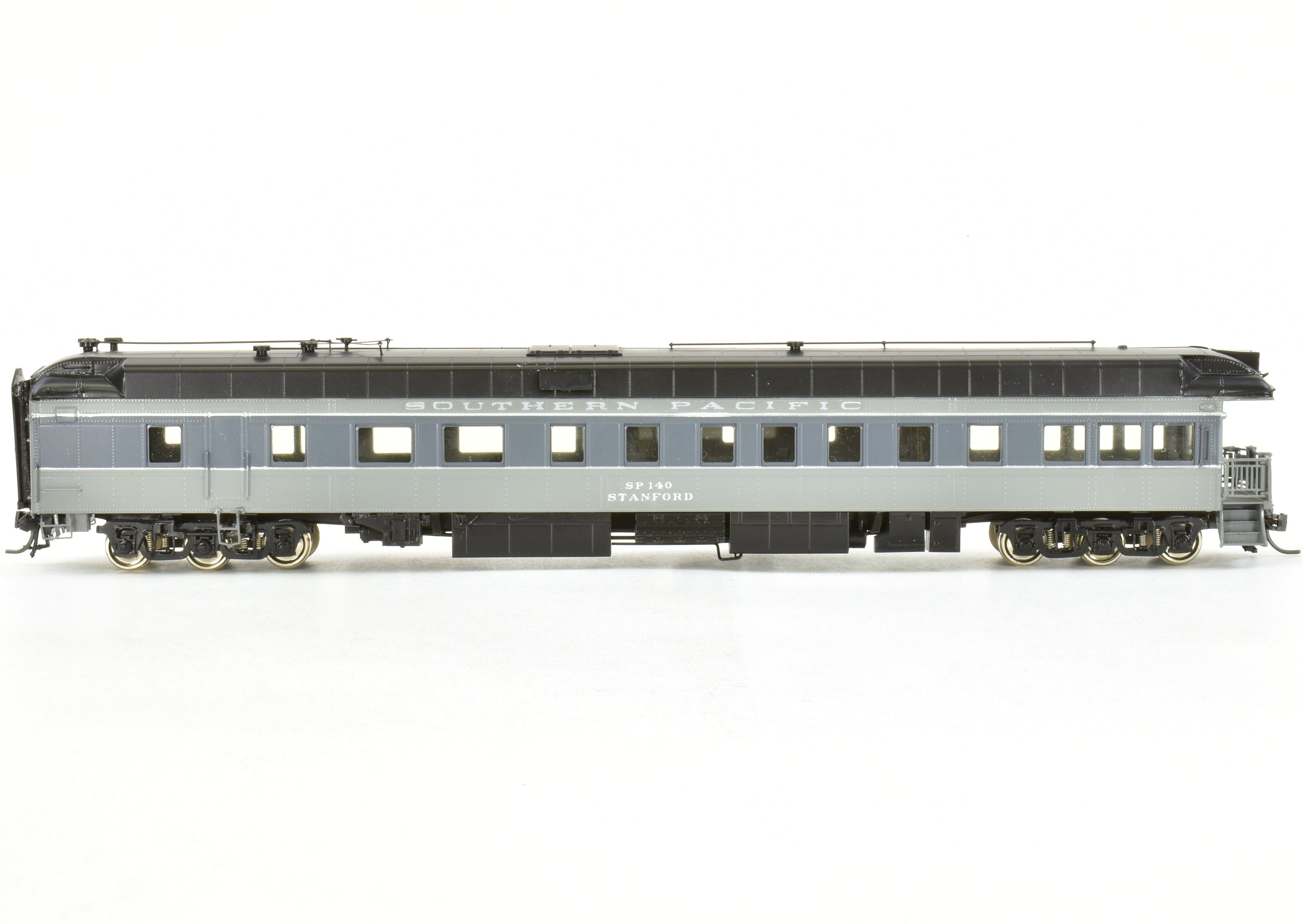 HO Brass Precision Scale Co. SP Southern Pacific Business Official Car in Two-Tone Grey