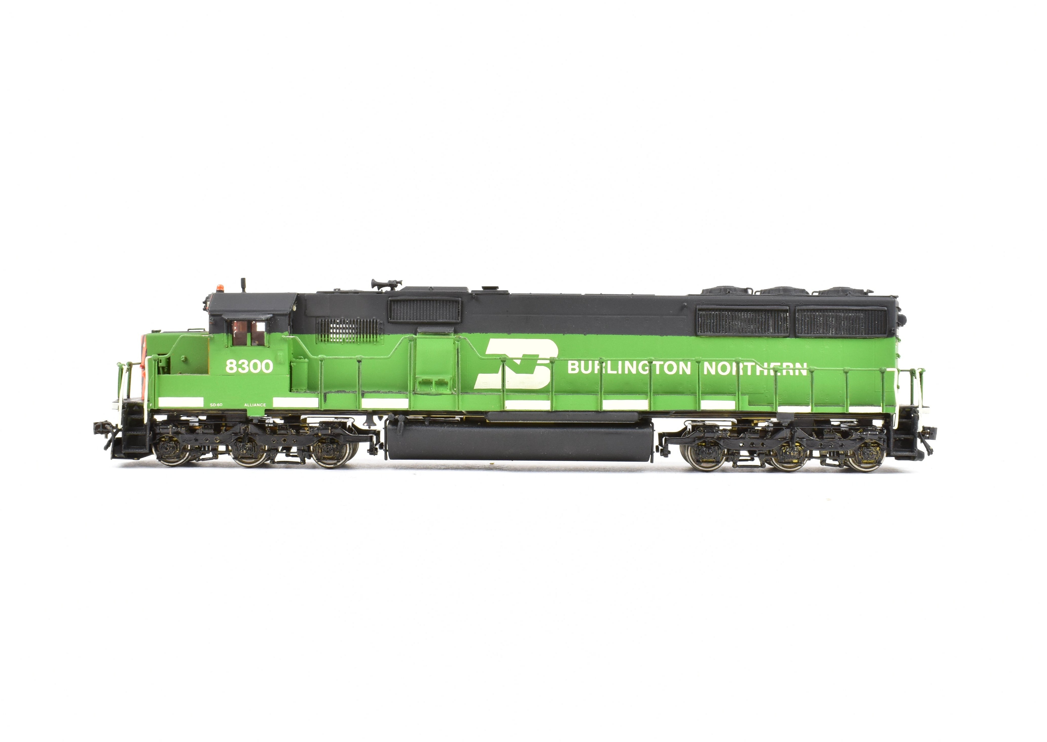 HO Scale Brass Locomotive Model - Overland Models, Inc. (OMI) Burlington Northern SD60 CP No. 8300